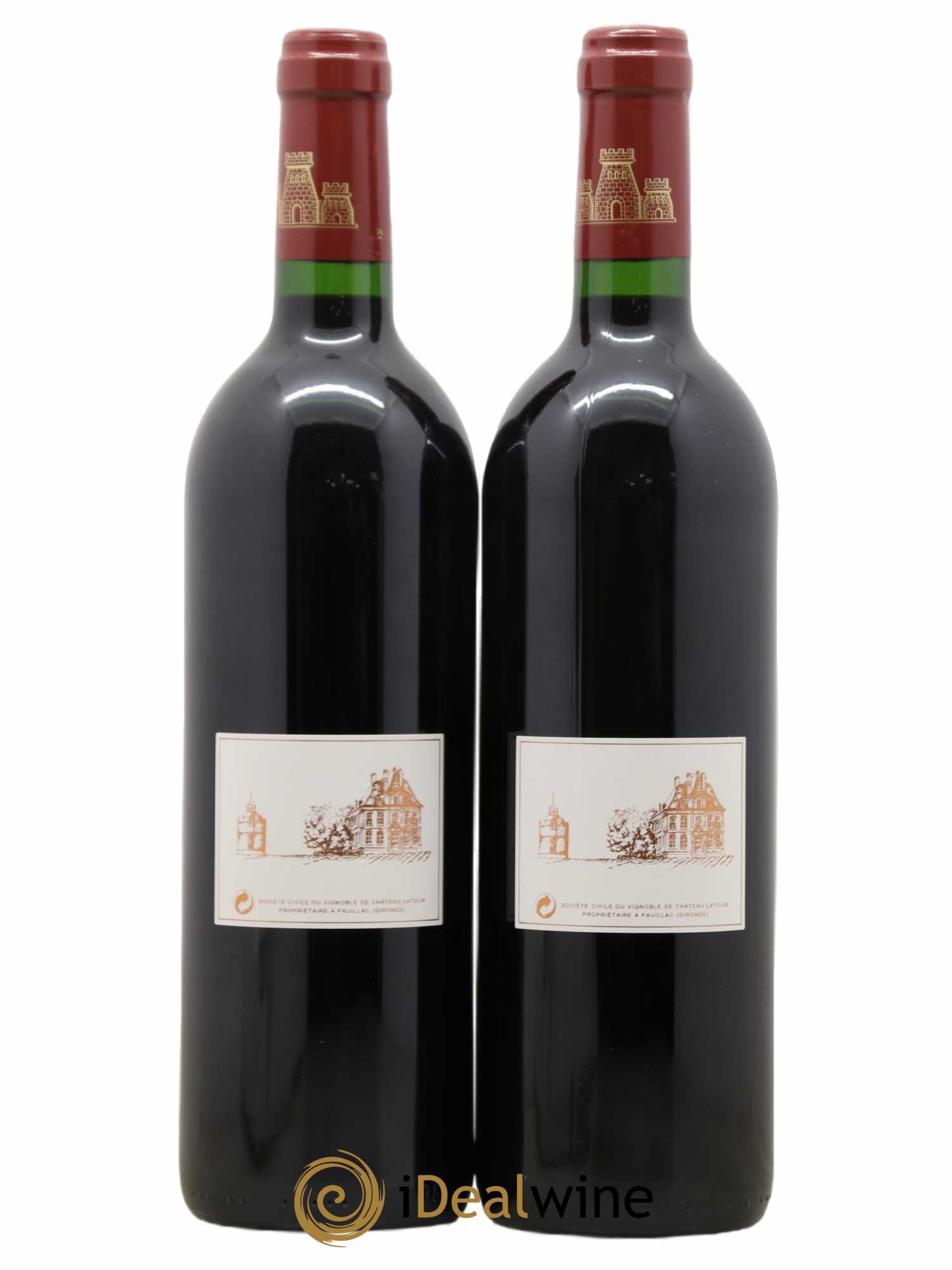 Les Forts de Latour Second Vin 1998 - Lot de 2 bouteilles - 1