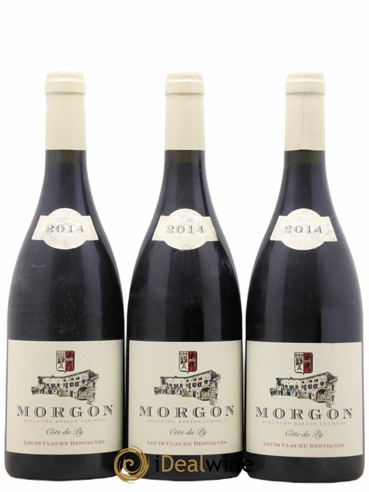 Morgon Côte du Py Louis-Claude Desvignes 2014 - Lot de 3 bouteilles - 0