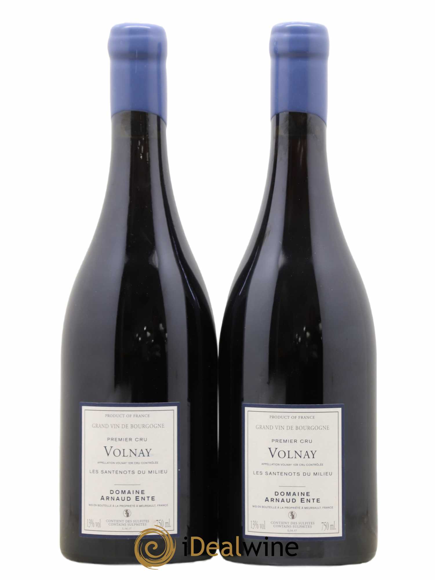 Volnay 1er Cru Les Santenots du Milieu Arnaud Ente 2017 - Lot de 2 bouteilles - 1