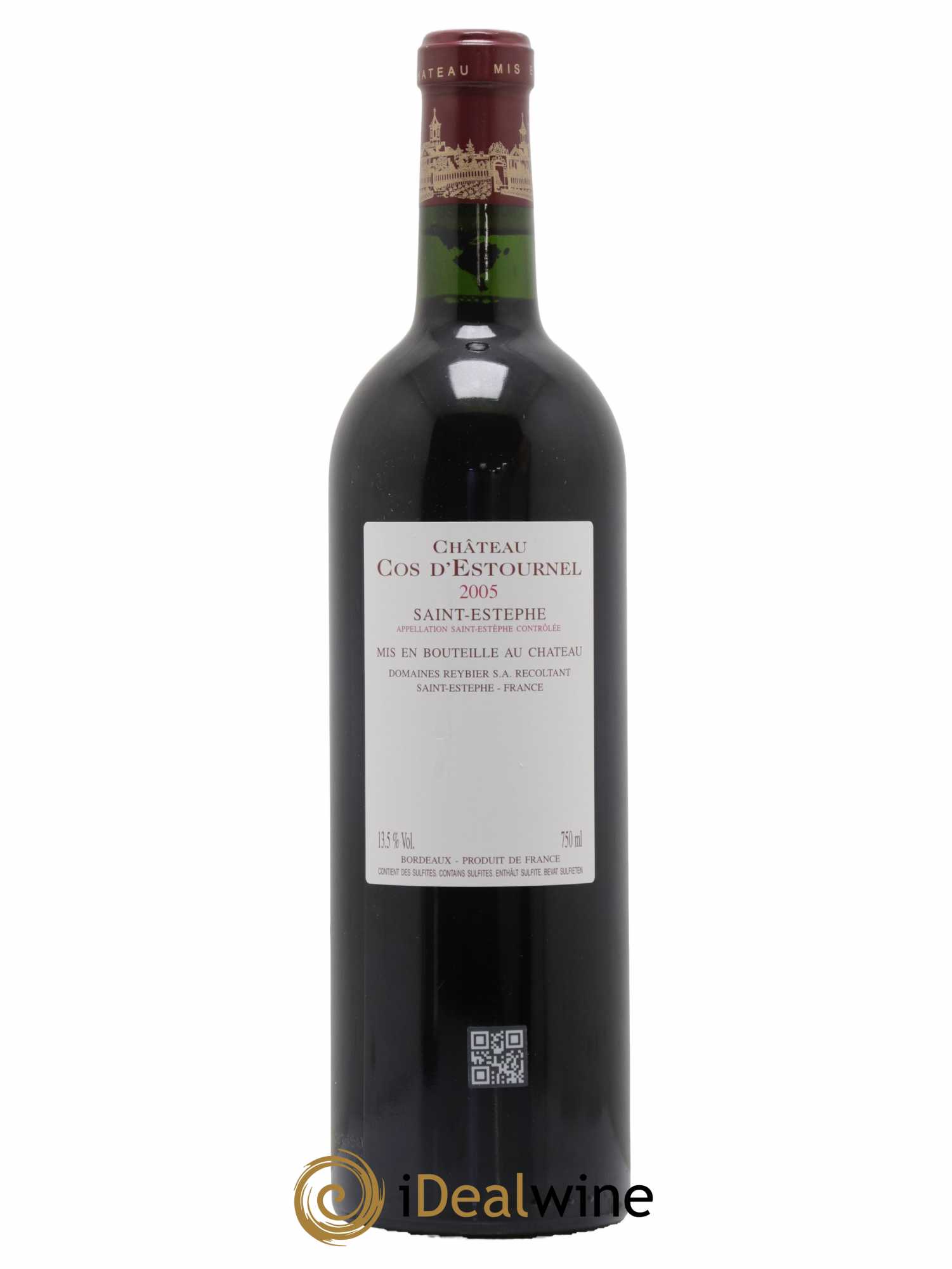 Cos d'Estournel 2ème Grand Cru Classé 2005 - Lot de 1 bouteille - 1