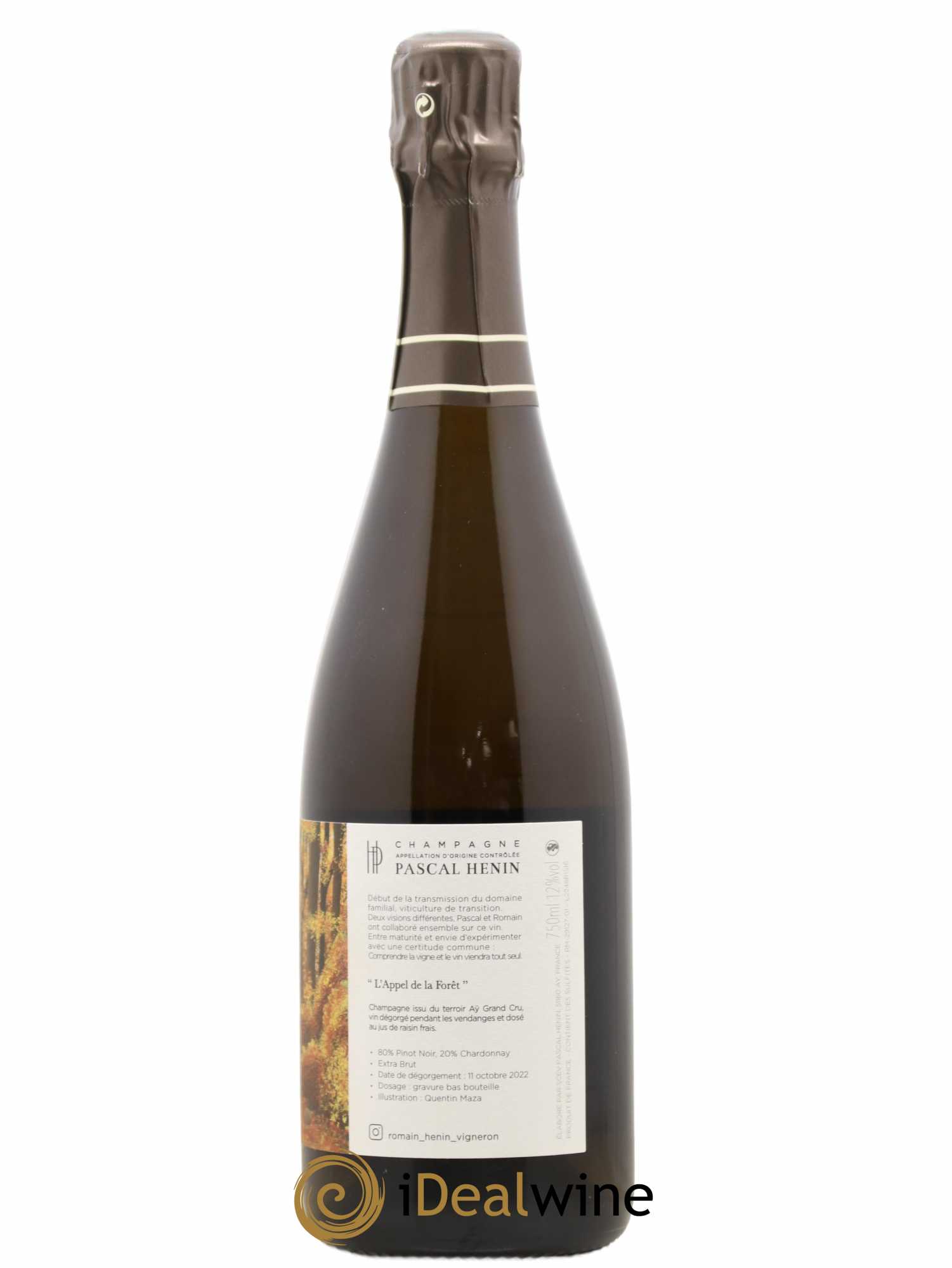 L'Appel de la Fôret Romain Henin - Lot de 1 bouteille - 1