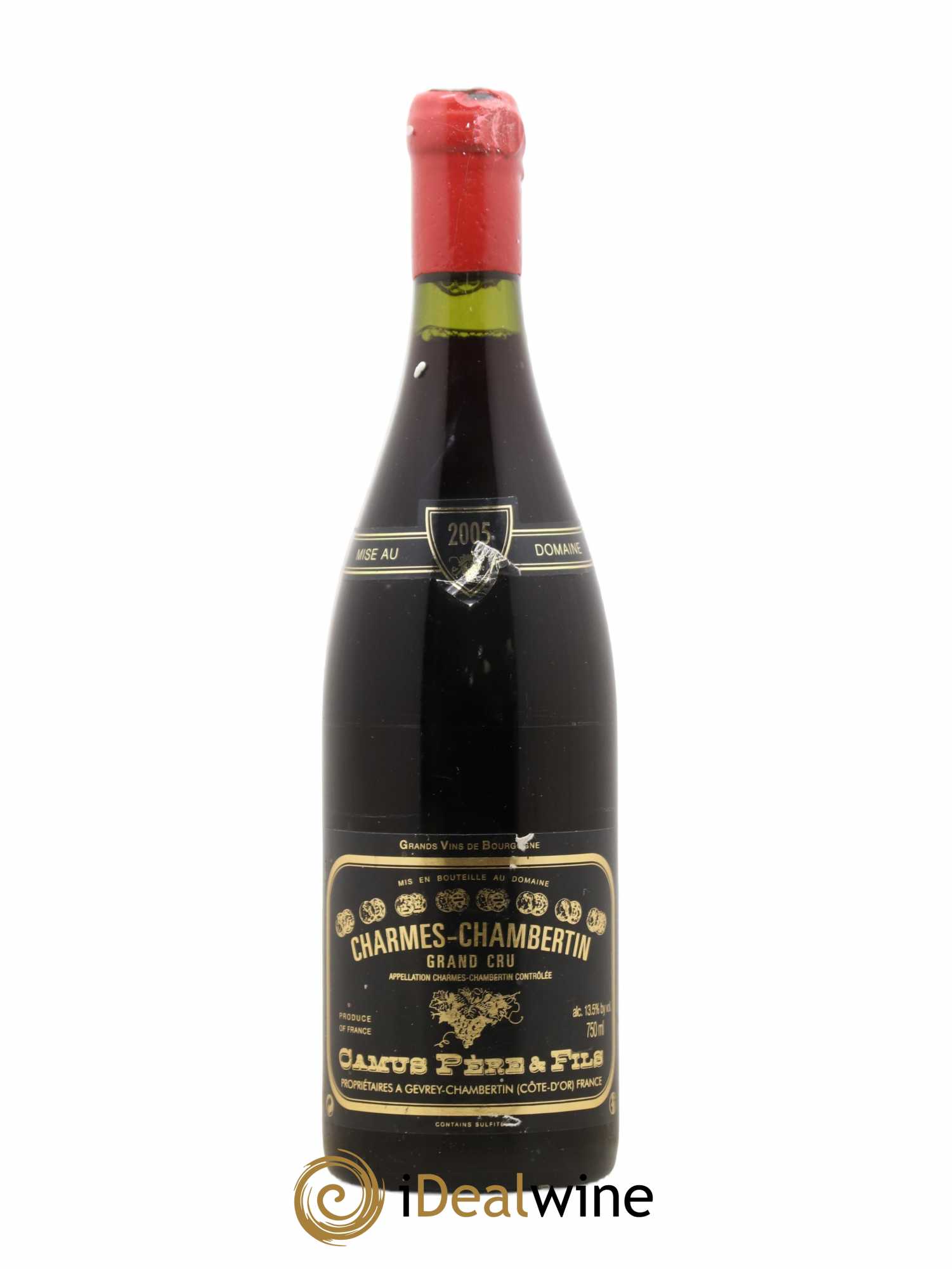 Charmes-Chambertin Grand Cru Camus Père et Fils (Domaine) 2005 - Lot de 1 bouteille - 0