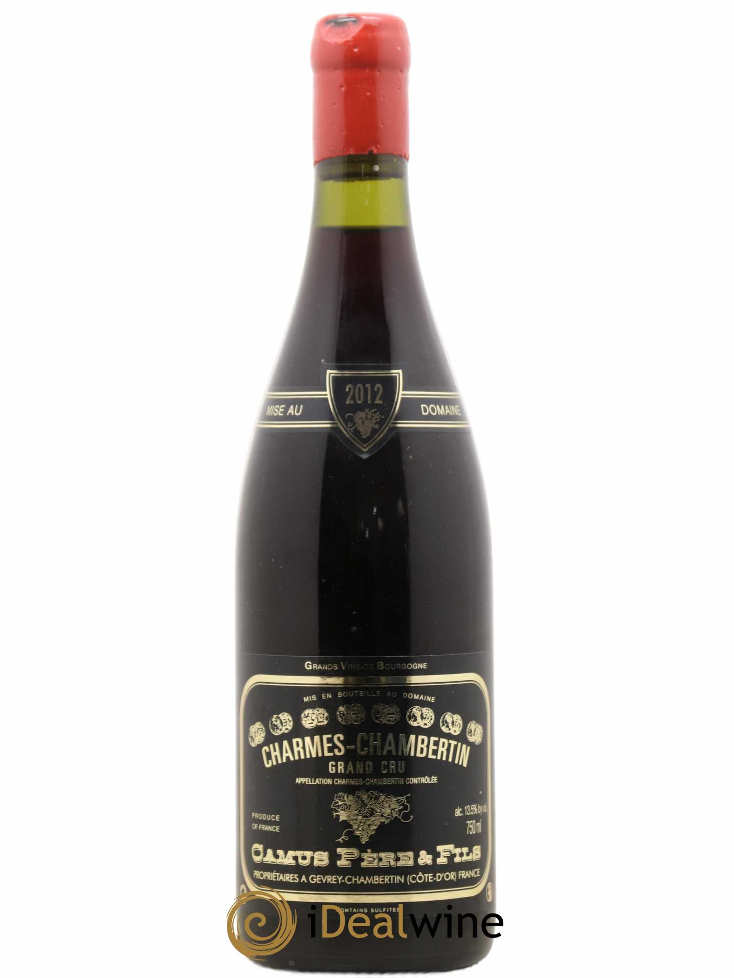 Charmes-Chambertin Grand Cru Camus Père et Fils (Domaine) 2012 - Lot de 1 bouteille - 0
