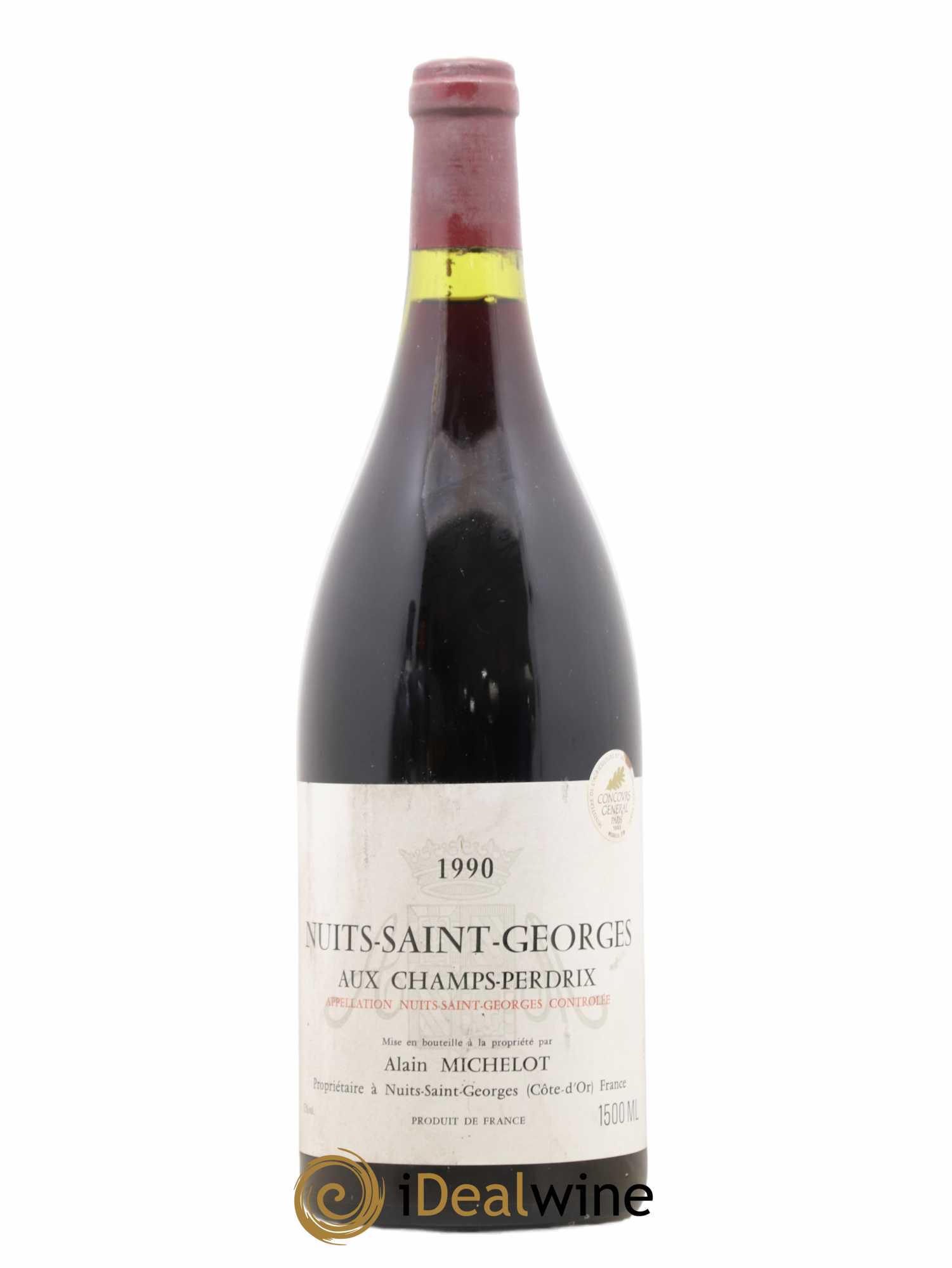 Nuits-Saint-Georges Aux Champs Perdrix Alain Michelot 1990 - Lot de 1 magnum - 0