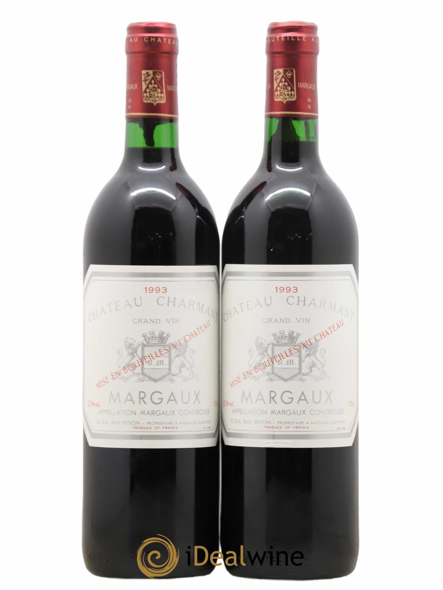 Château Charmant 1993 - Lot de 2 bouteilles - 0