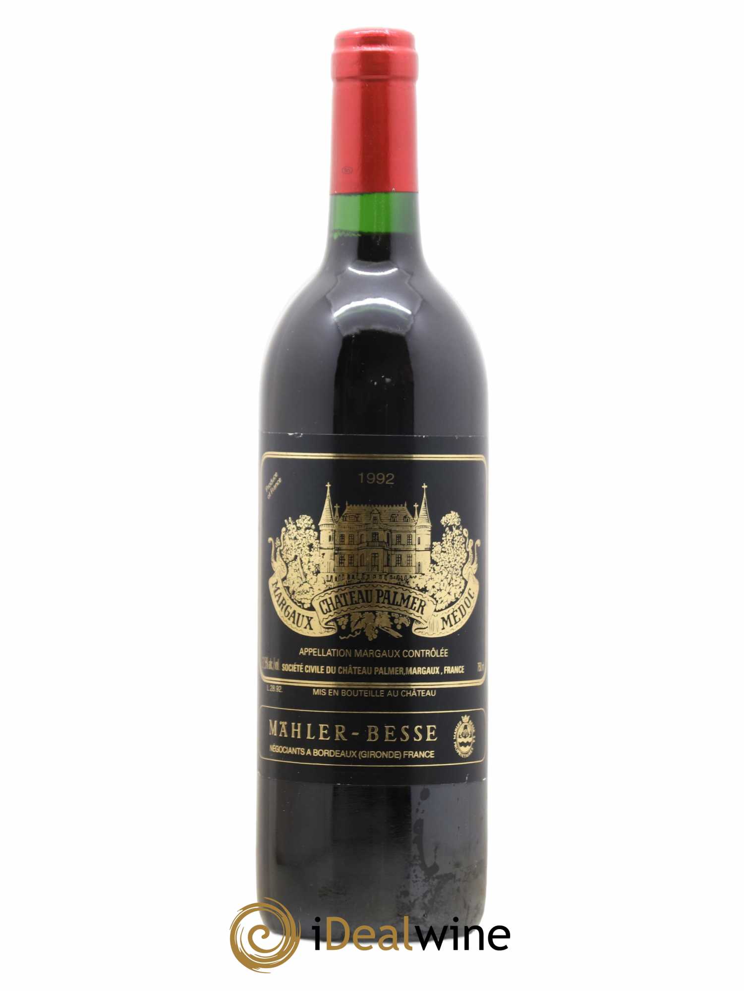 Château Palmer 3ème Grand Cru Classé 1992 - Lot de 1 bouteille - 0