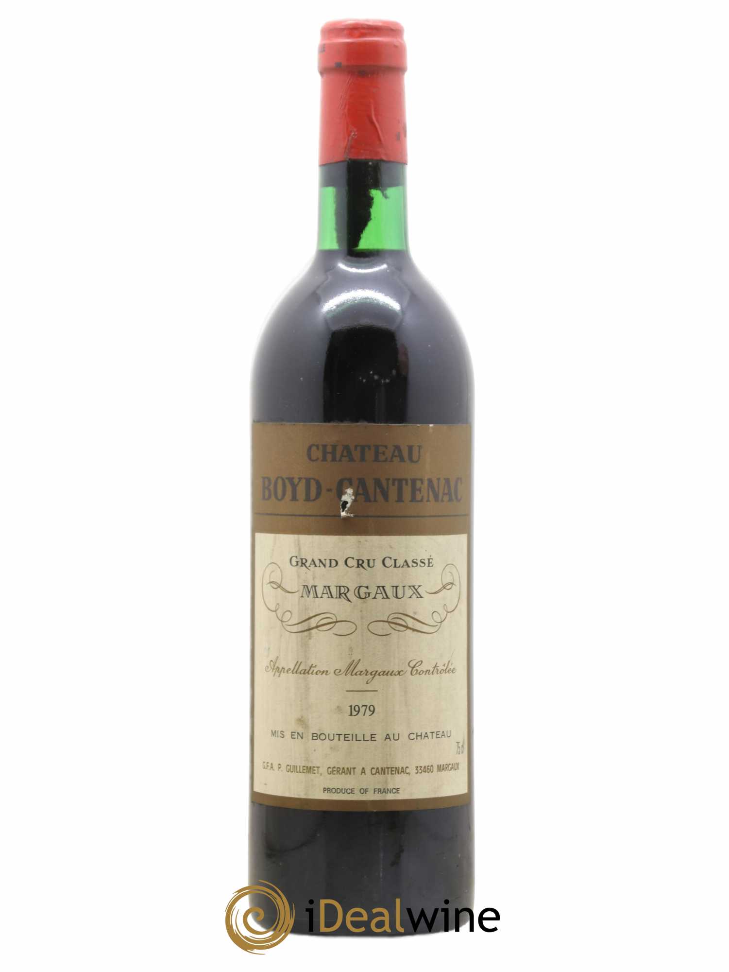 Château Boyd Cantenac 3ème Grand Cru Classé 1979 - Lot de 1 bouteille - 0