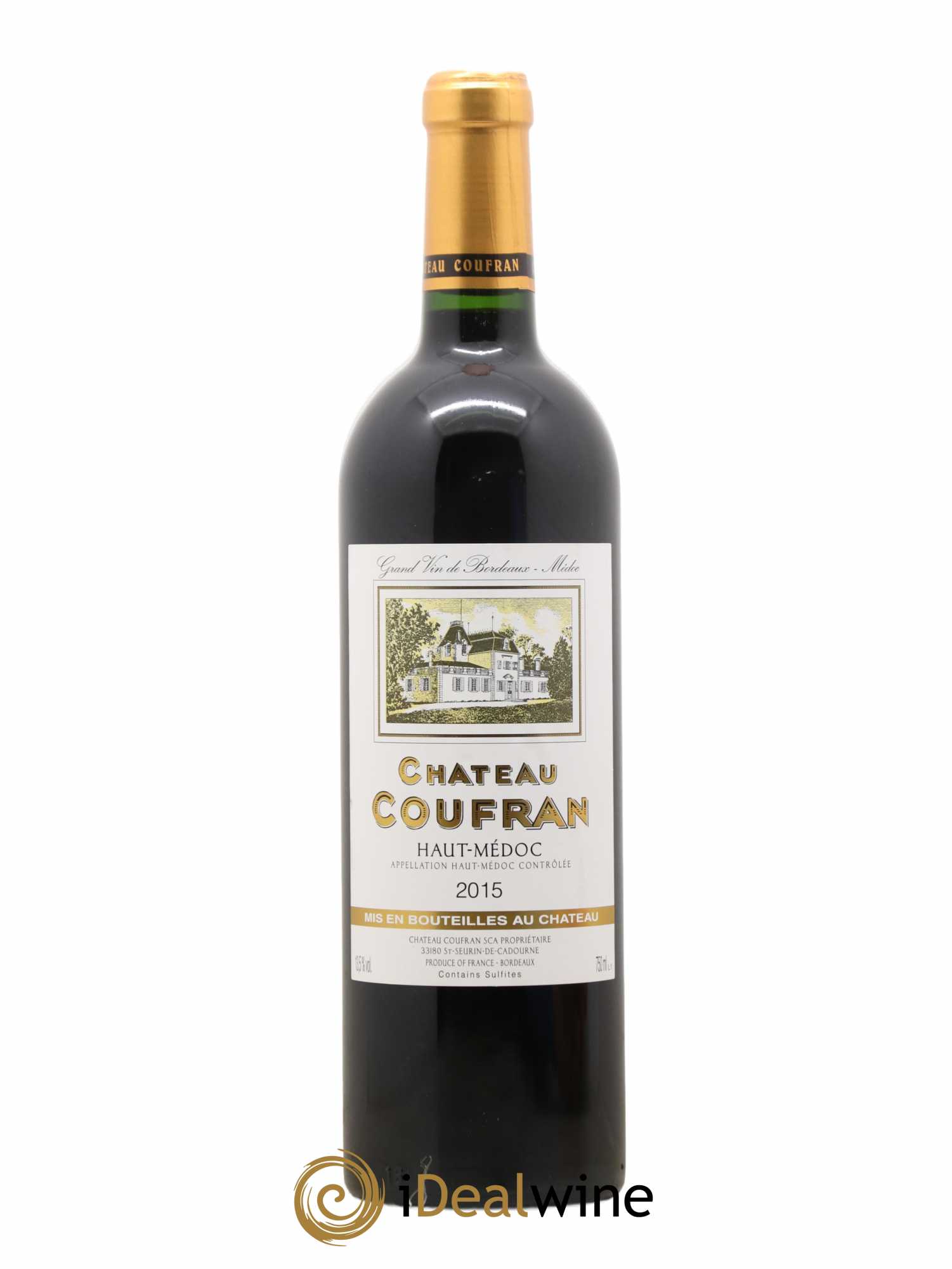 Château Coufran Cru Bourgeois 2015 - Lot de 1 bouteille - 0