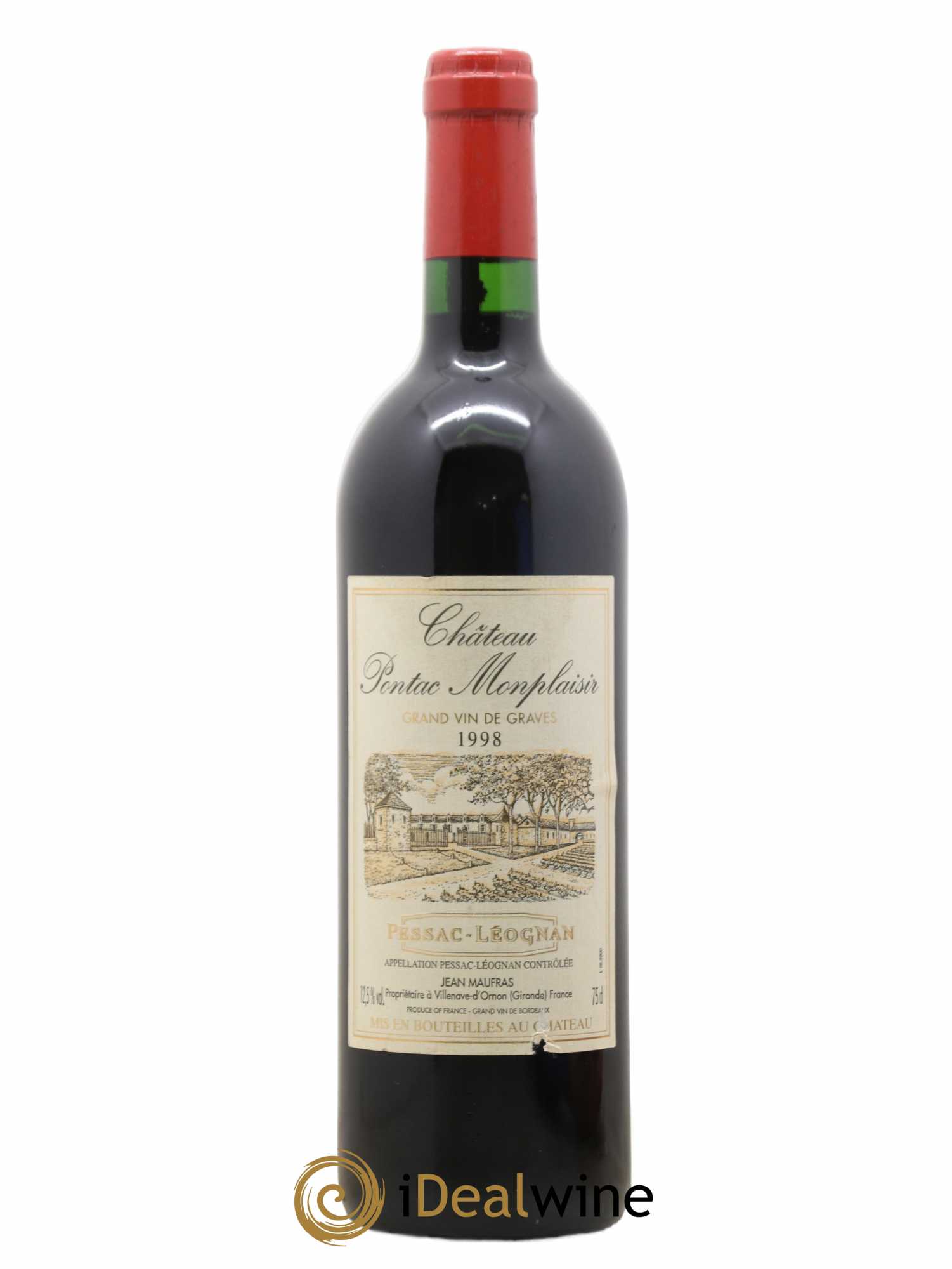 Pessac-Léognan 1998 - Posten von 1 Flasche - 0