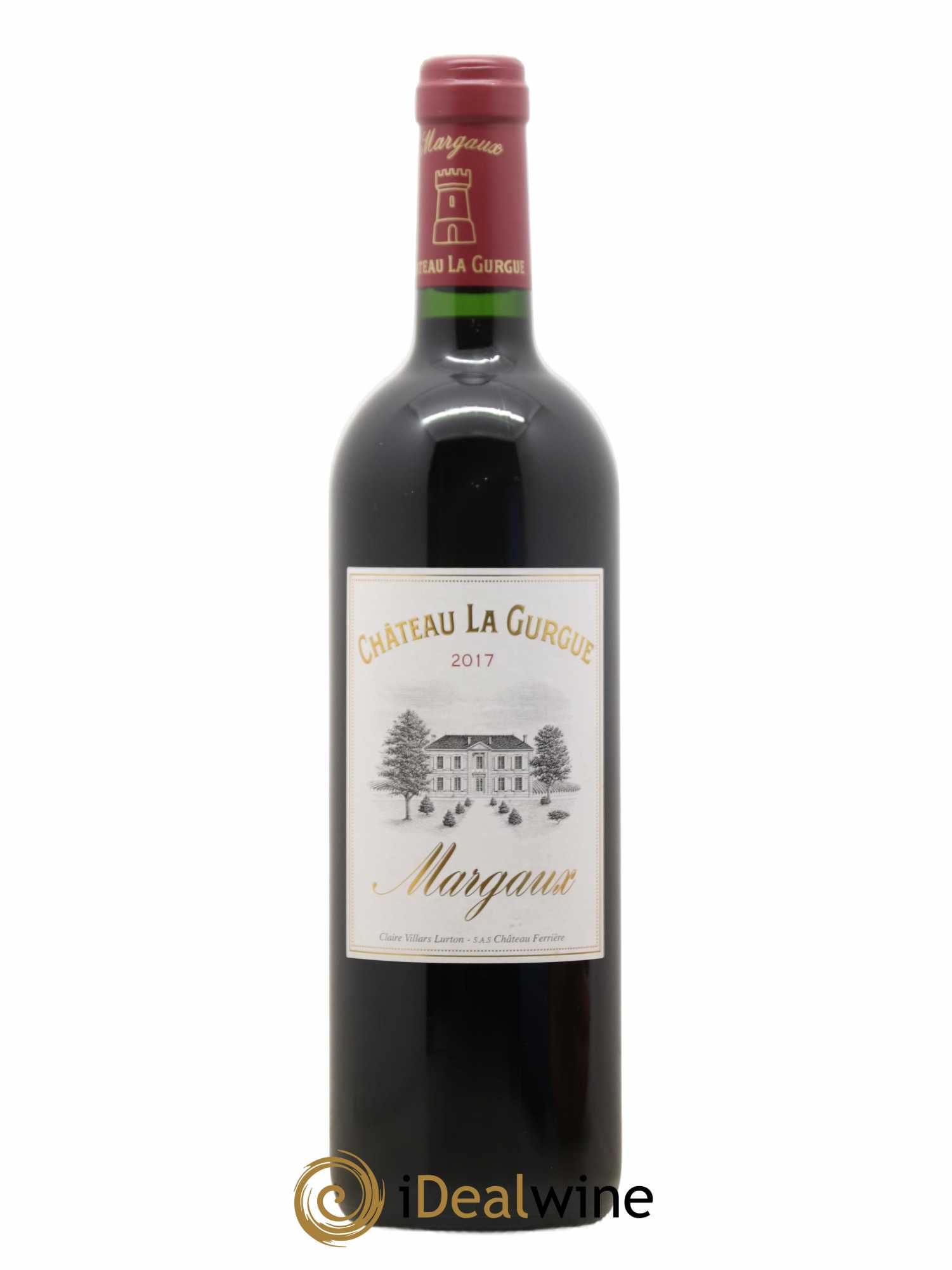 Château la Gurgue Cru Bourgeois 2017 - Lot de 1 bouteille - 0