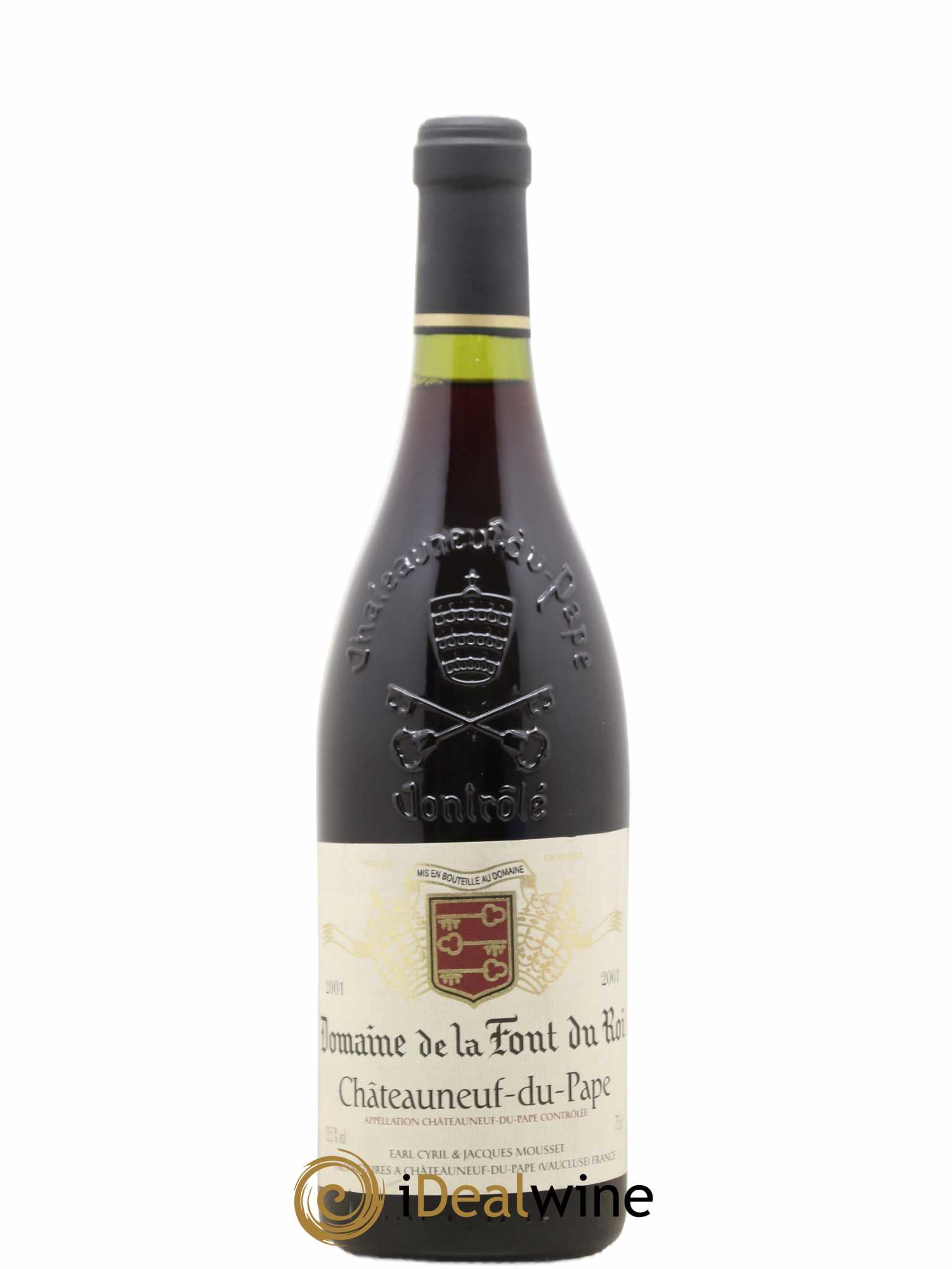 Châteauneuf-du-Pape Domaine de la Font du Roi 2001 - Lot de 1 bouteille - 0