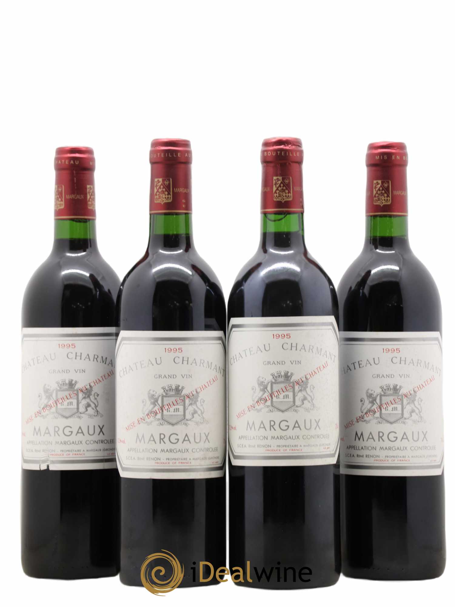 Château Charmant 1995 - Lot de 4 bouteilles - 0