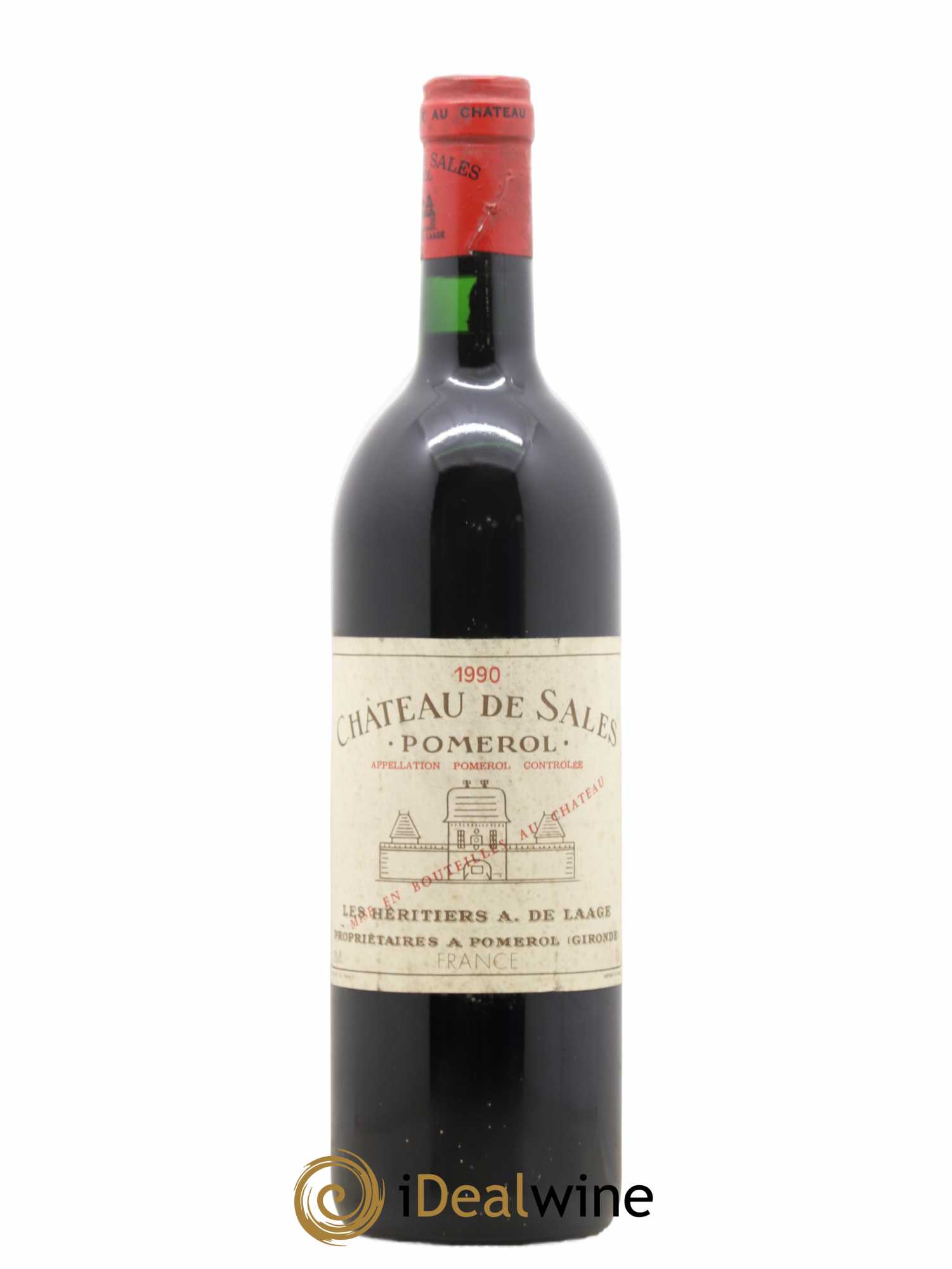 Château de Sales 1990 - Lot de 1 bouteille - 0