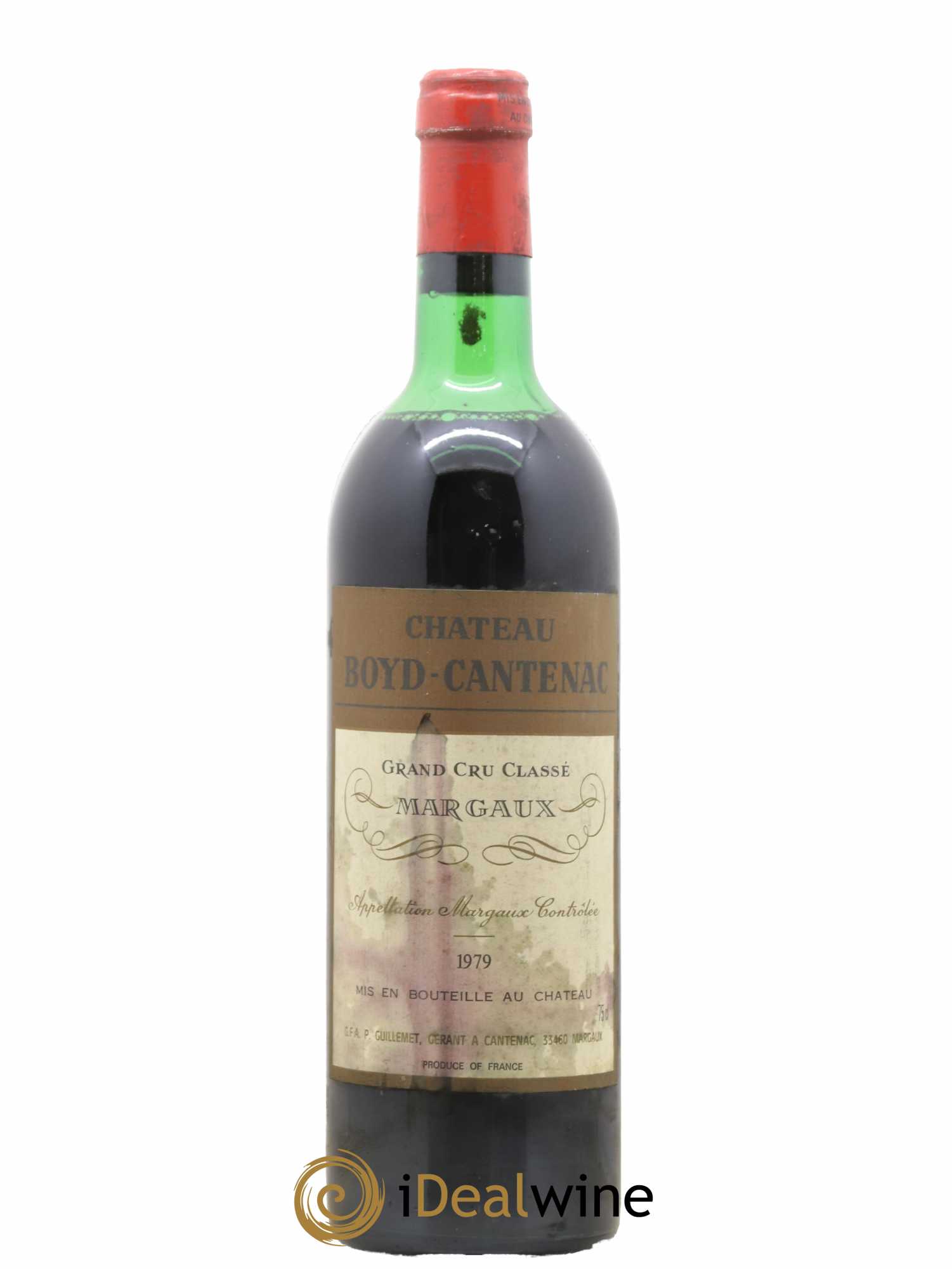 Château Boyd Cantenac 3ème Grand Cru Classé 1979 - Lot de 1 bouteille - 0