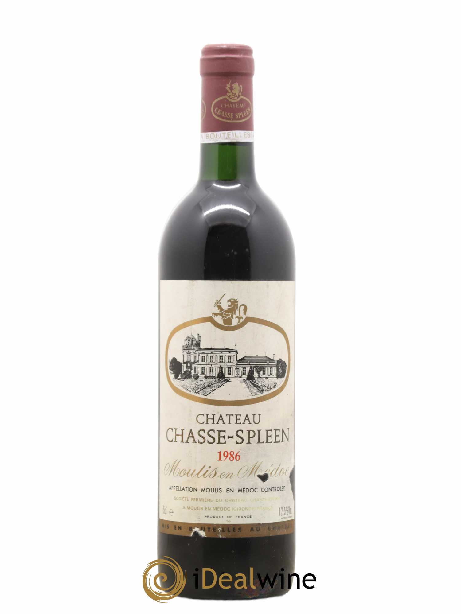 Château Chasse Spleen 1986 - Lot de 1 bouteille - 0