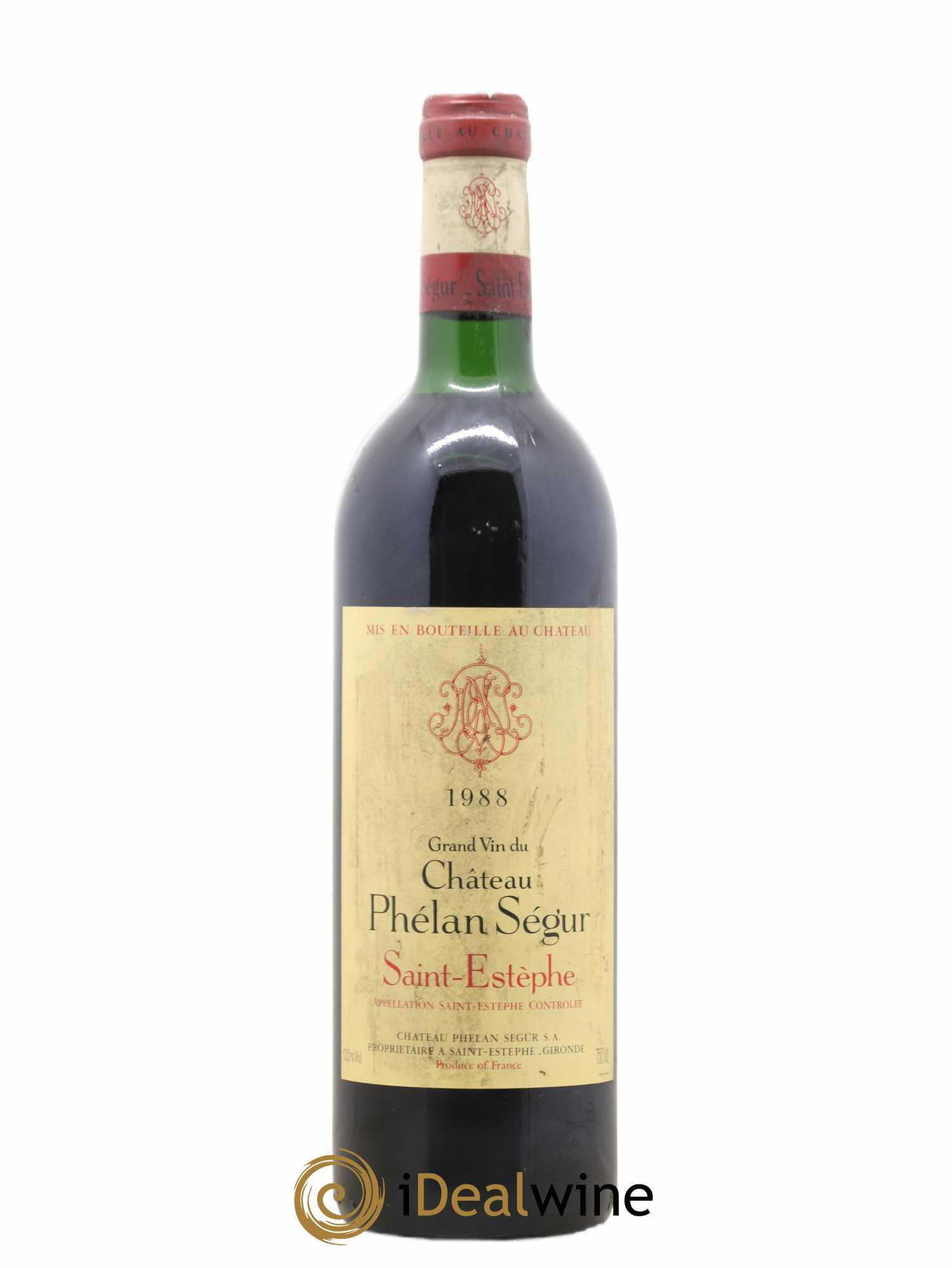 Château Phélan Ségur 1988 - Lot de 1 bouteille - 0