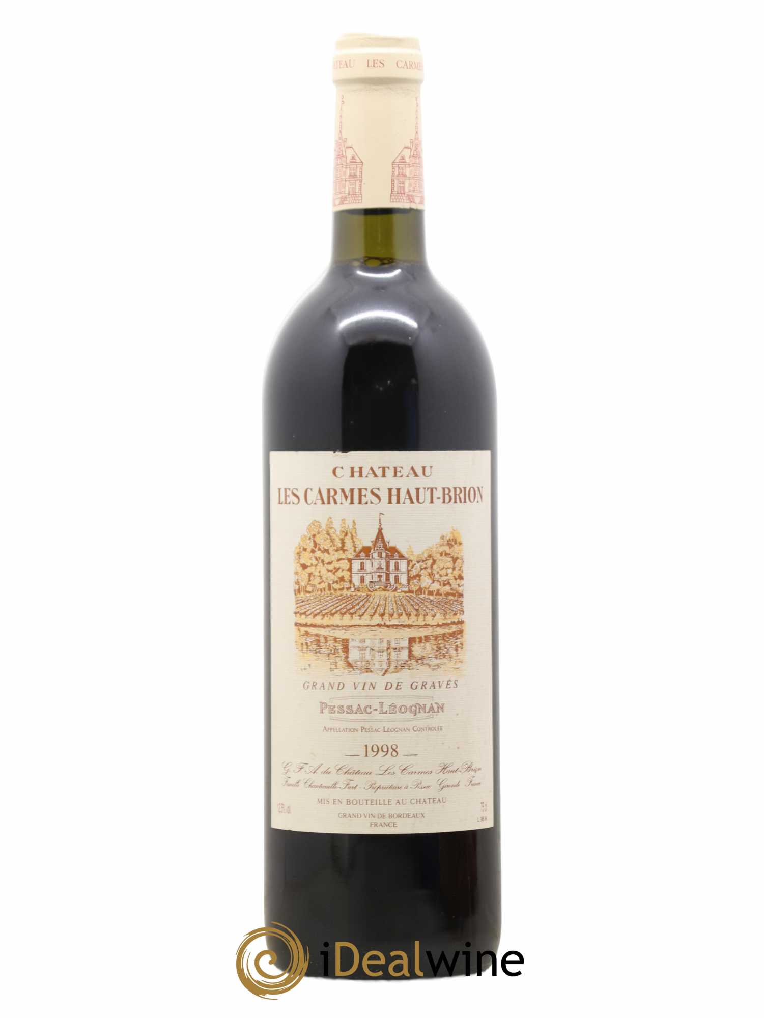 Château Les Carmes Haut-Brion 1998 - Lot de 1 bouteille - 0