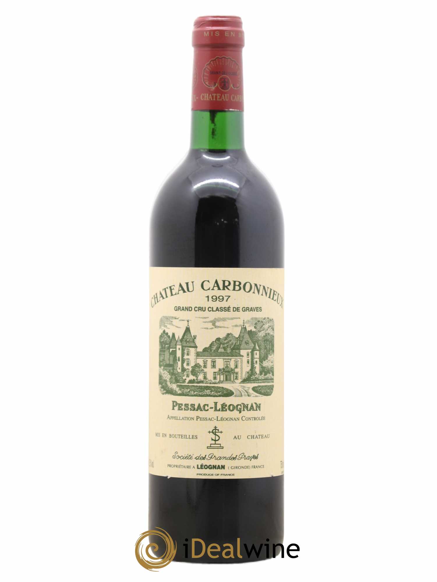 Château Carbonnieux Cru Classé de Graves 1997 - Lot de 1 bouteille - 0