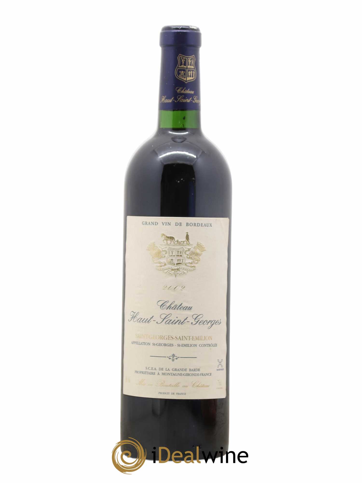 Saint-Georges-Saint-Émilion Haut Saint Georges 2002 - Posten von 1 Flasche - 0
