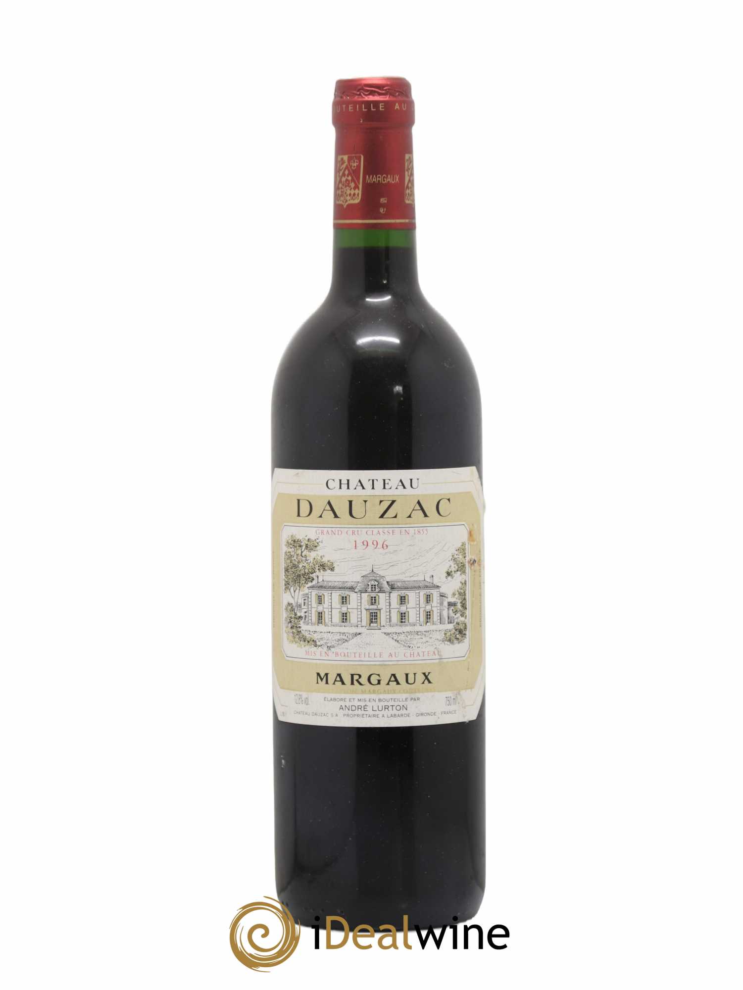 Château Dauzac 5ème Grand Cru Classé 1996 - Lot de 1 bouteille - 0