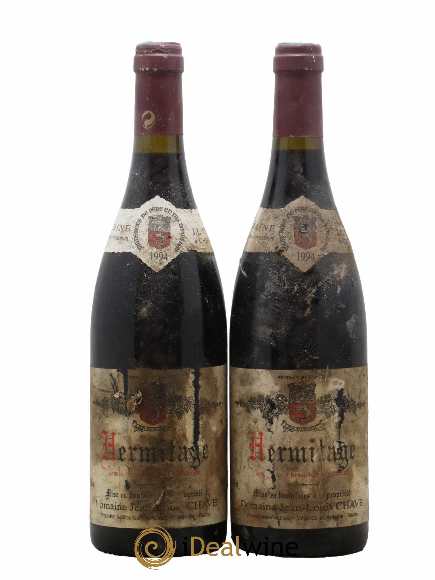Hermitage Jean-Louis Chave 1994 - Posten von 2 Flaschen - 0