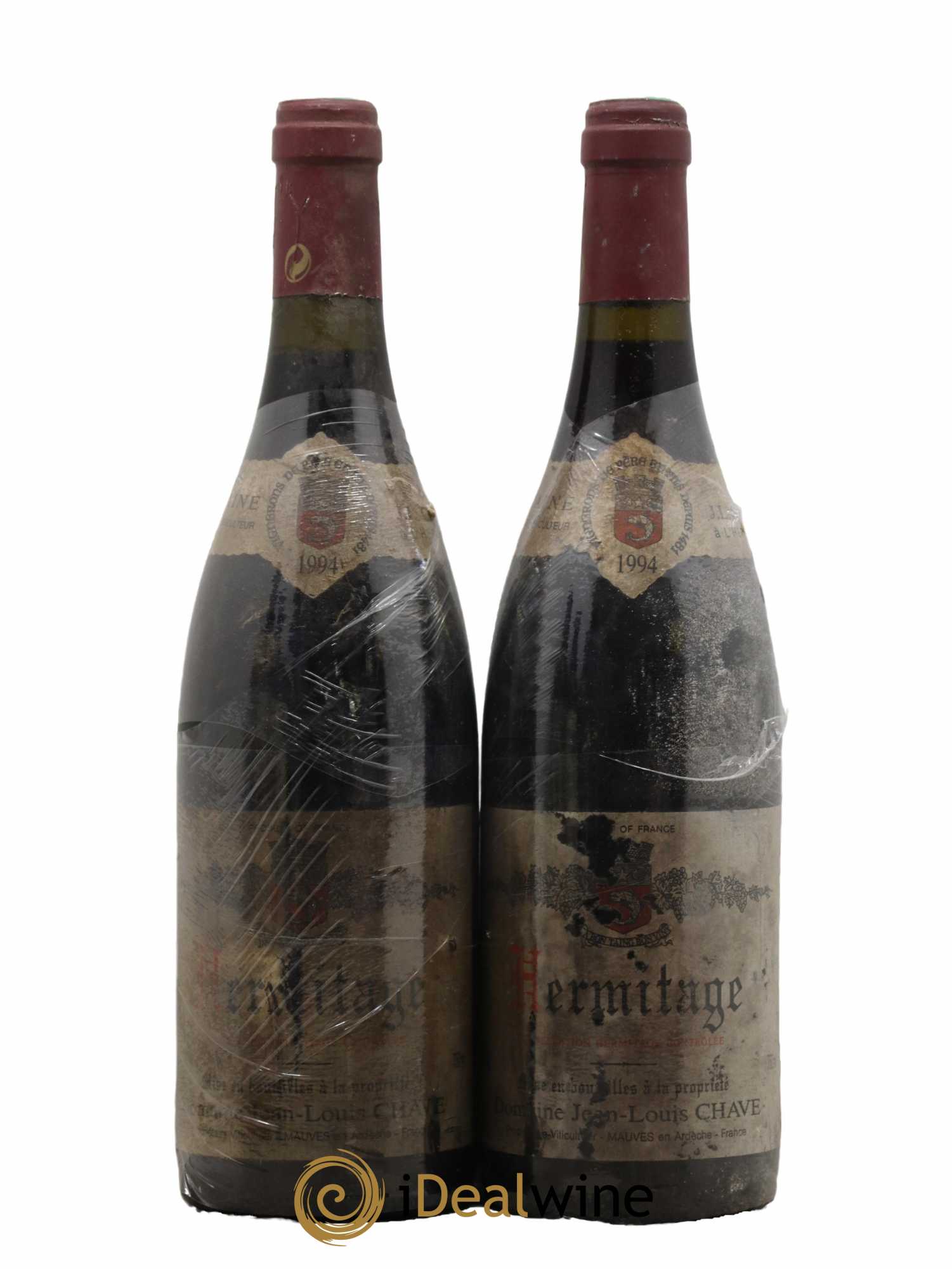 Hermitage Jean-Louis Chave 1994 - Lot de 2 bouteilles - 0