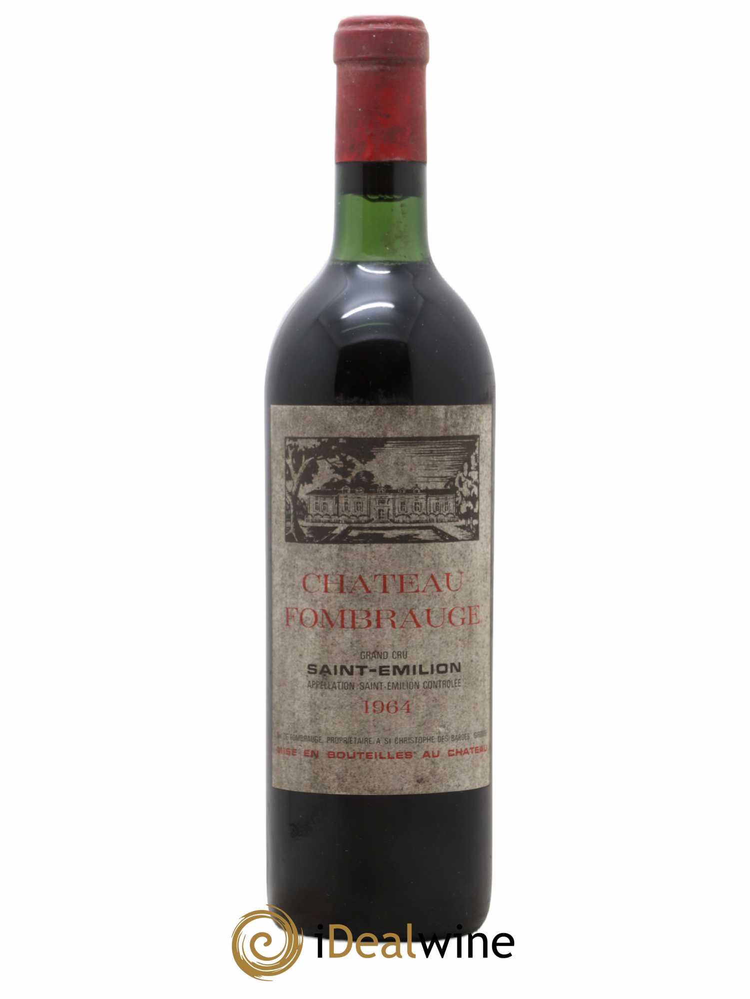 Château Fombrauge Grand Cru Classé 1964 - Lot de 1 bouteille - 0