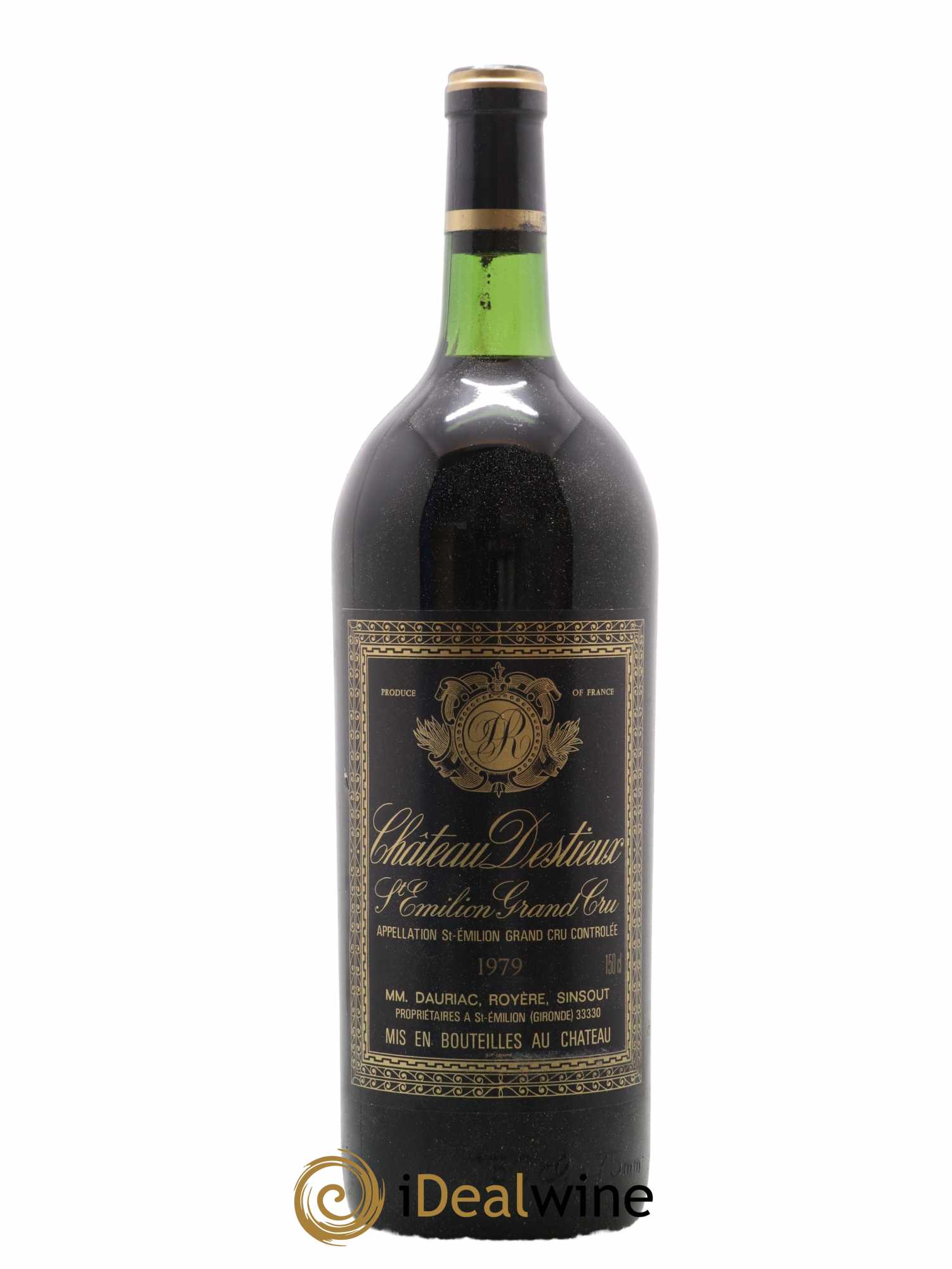 Château Destieux Grand Cru Classé 1979 - Lot de 1 magnum - 0