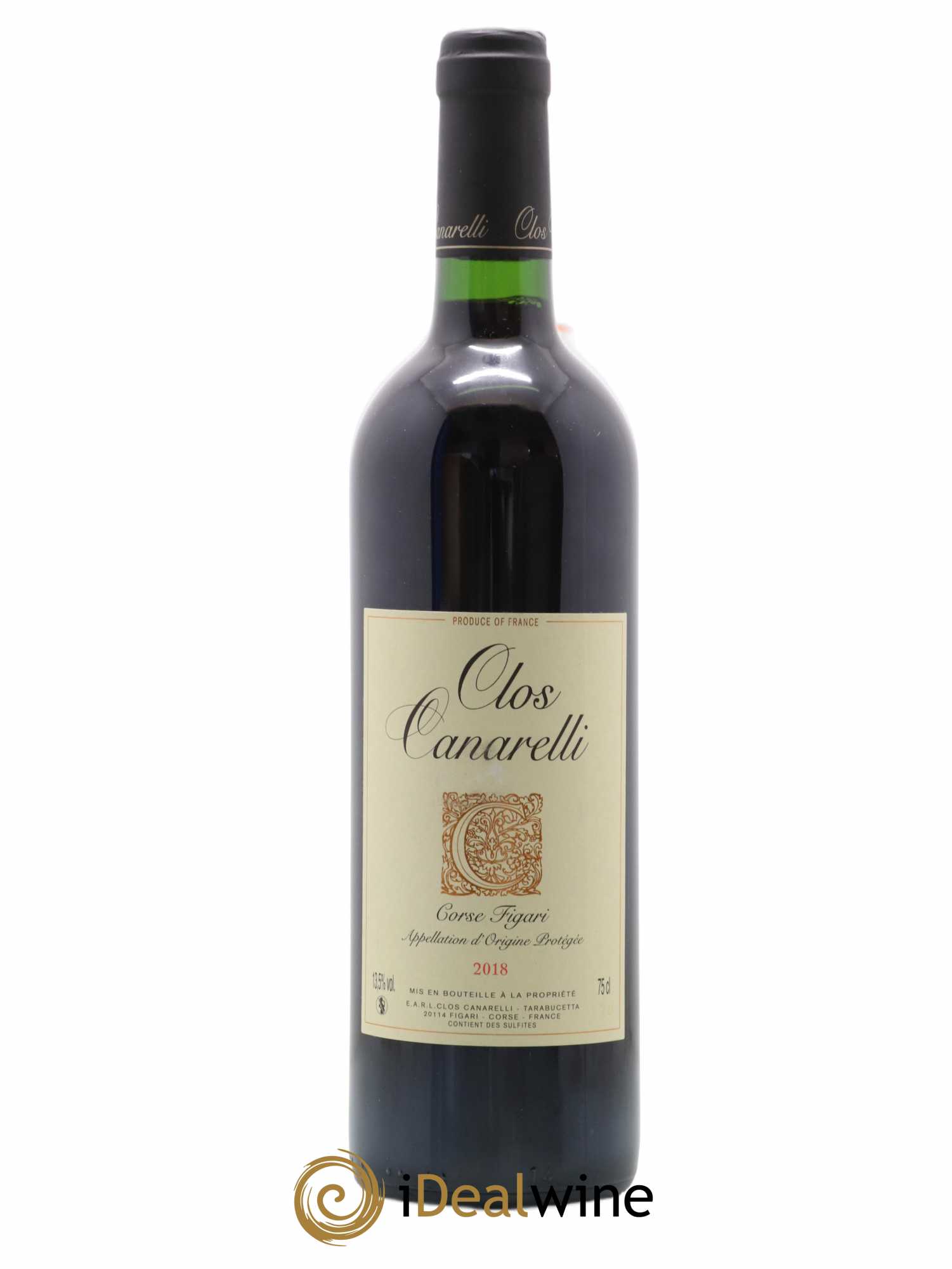 Figari Clos Canarelli 2018 - Lot de 1 bouteille - 0