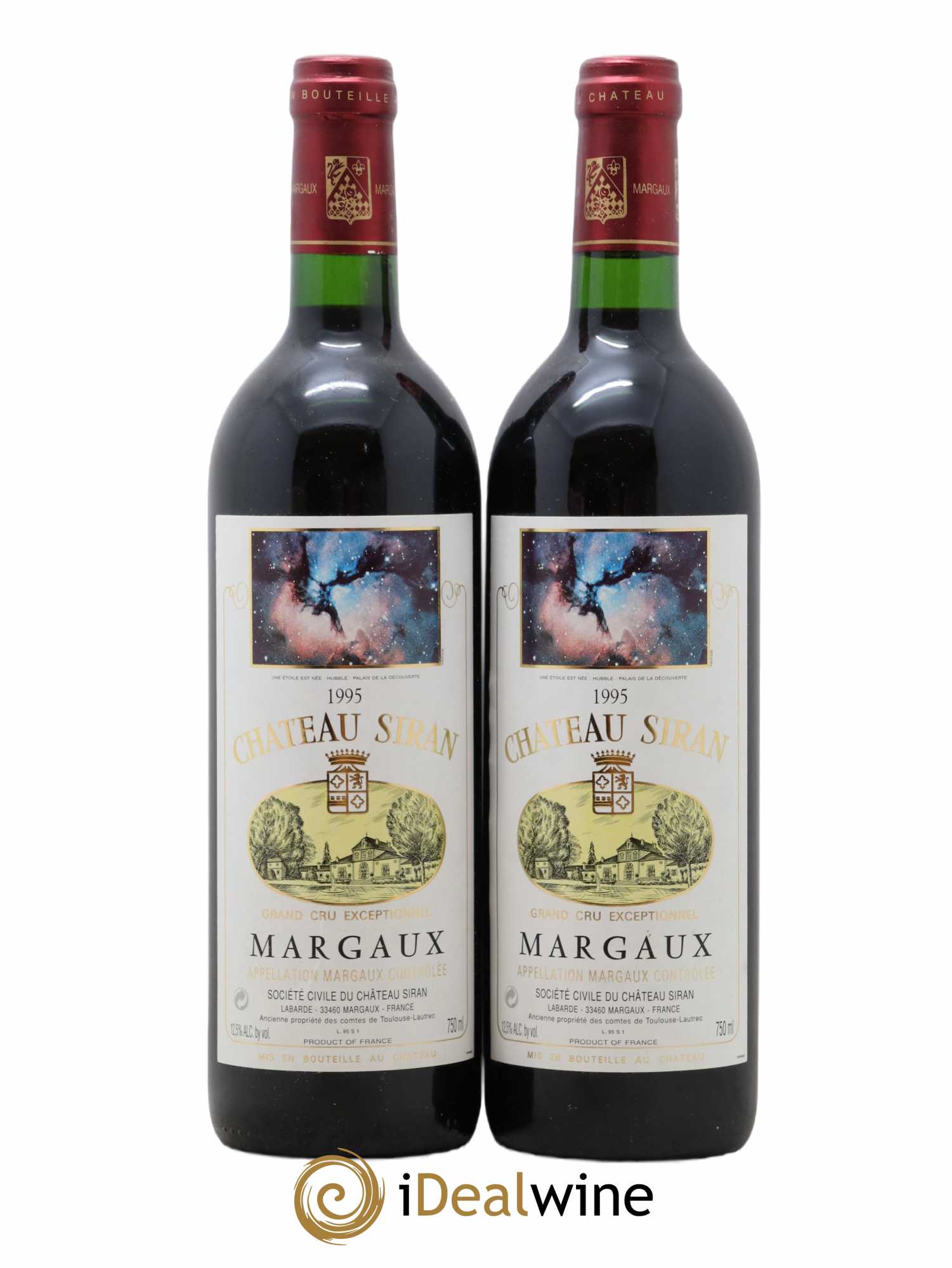 Château Siran 1995 - Lot de 2 bouteilles - 0