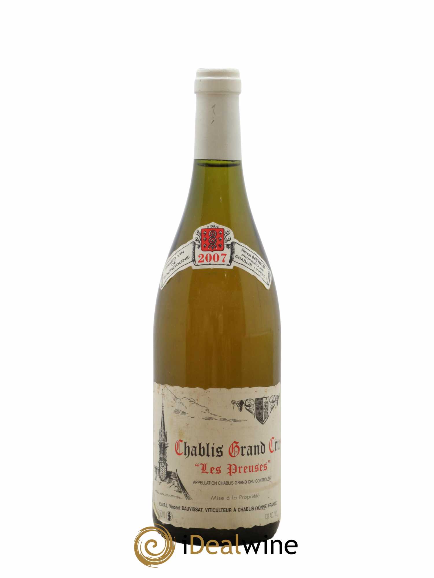 Chablis Grand Cru Les Preuses Vincent Dauvissat (Domaine) 2007 - Lot de 1 bouteille - 0