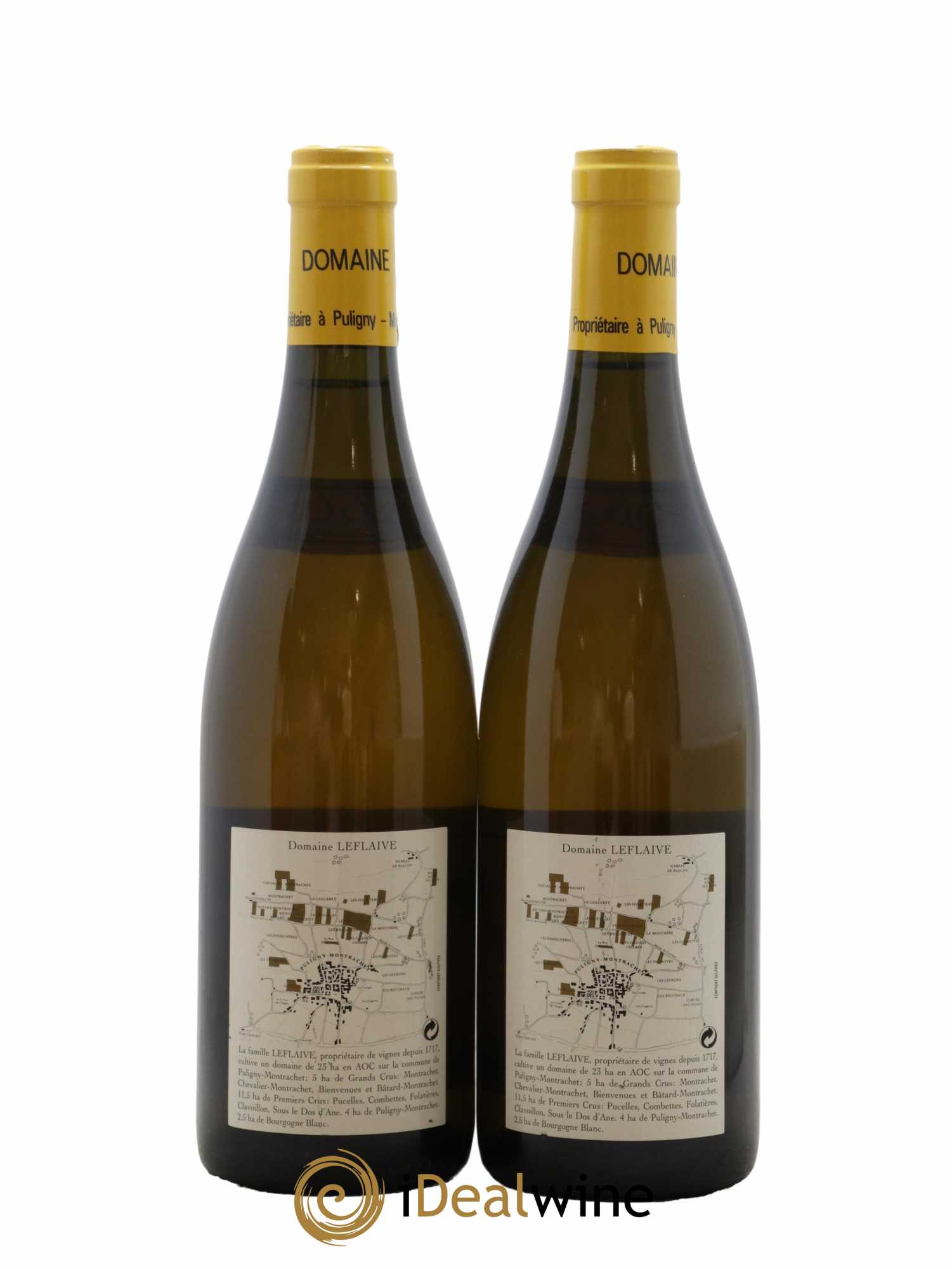 Puligny-Montrachet 1er Cru Clavoillon Leflaive (Domaine) 2003 - Lot de 2 bouteilles - 1