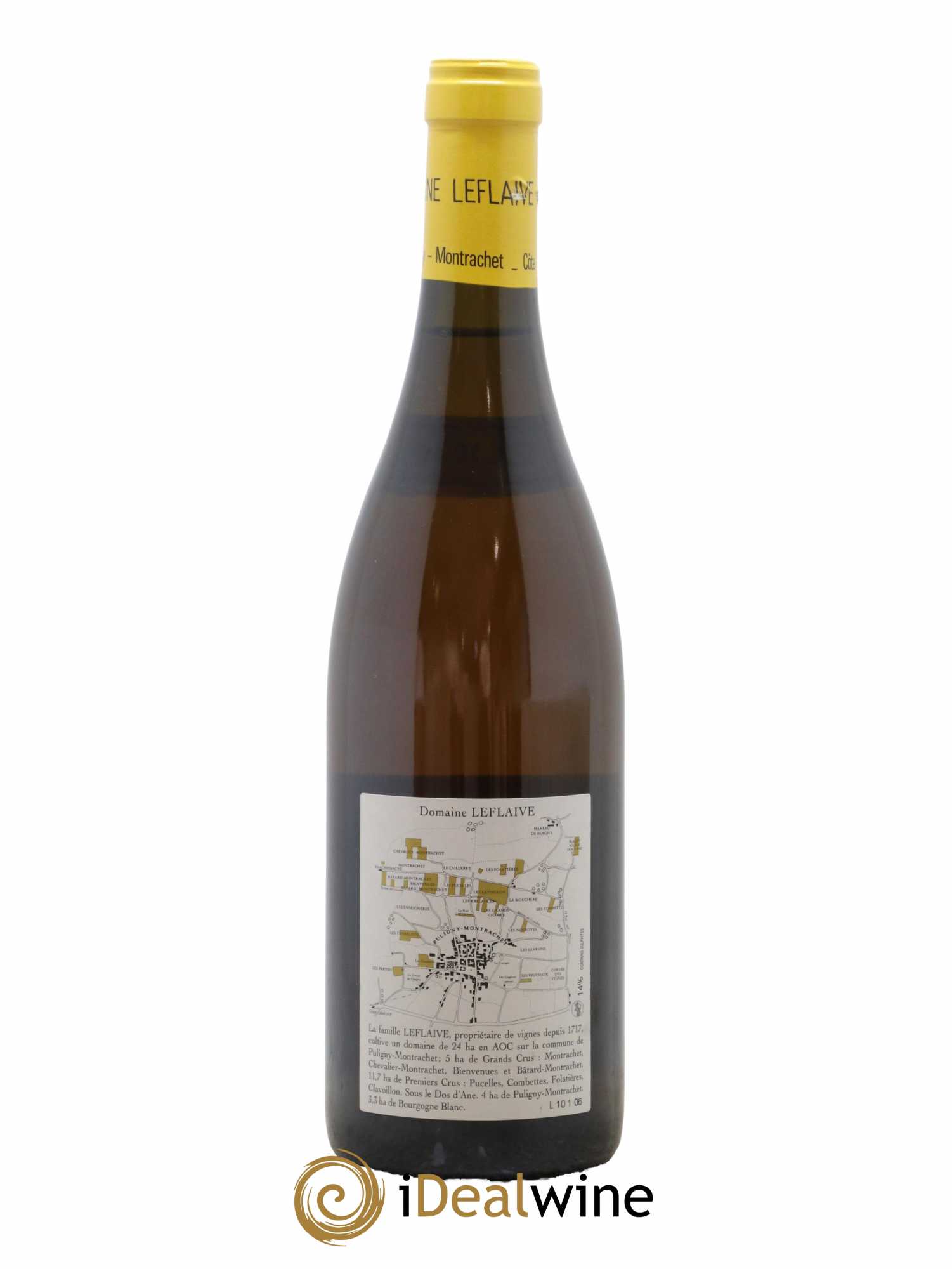 Puligny-Montrachet 1er Cru Les Folatières Leflaive (Domaine) 2006 - Lot de 1 bouteille - 1