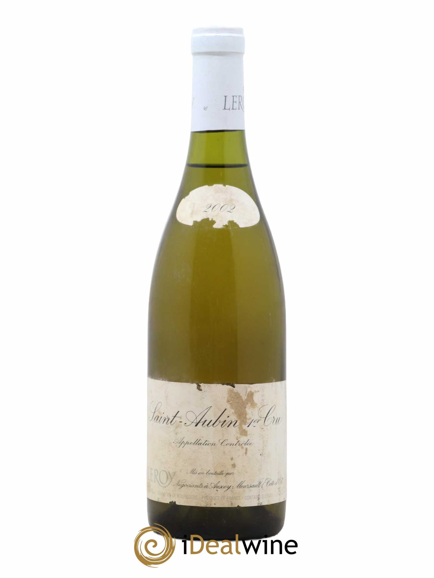 Saint-Aubin 1er Cru Leroy SA 2002 - Lot de 1 bouteille - 0