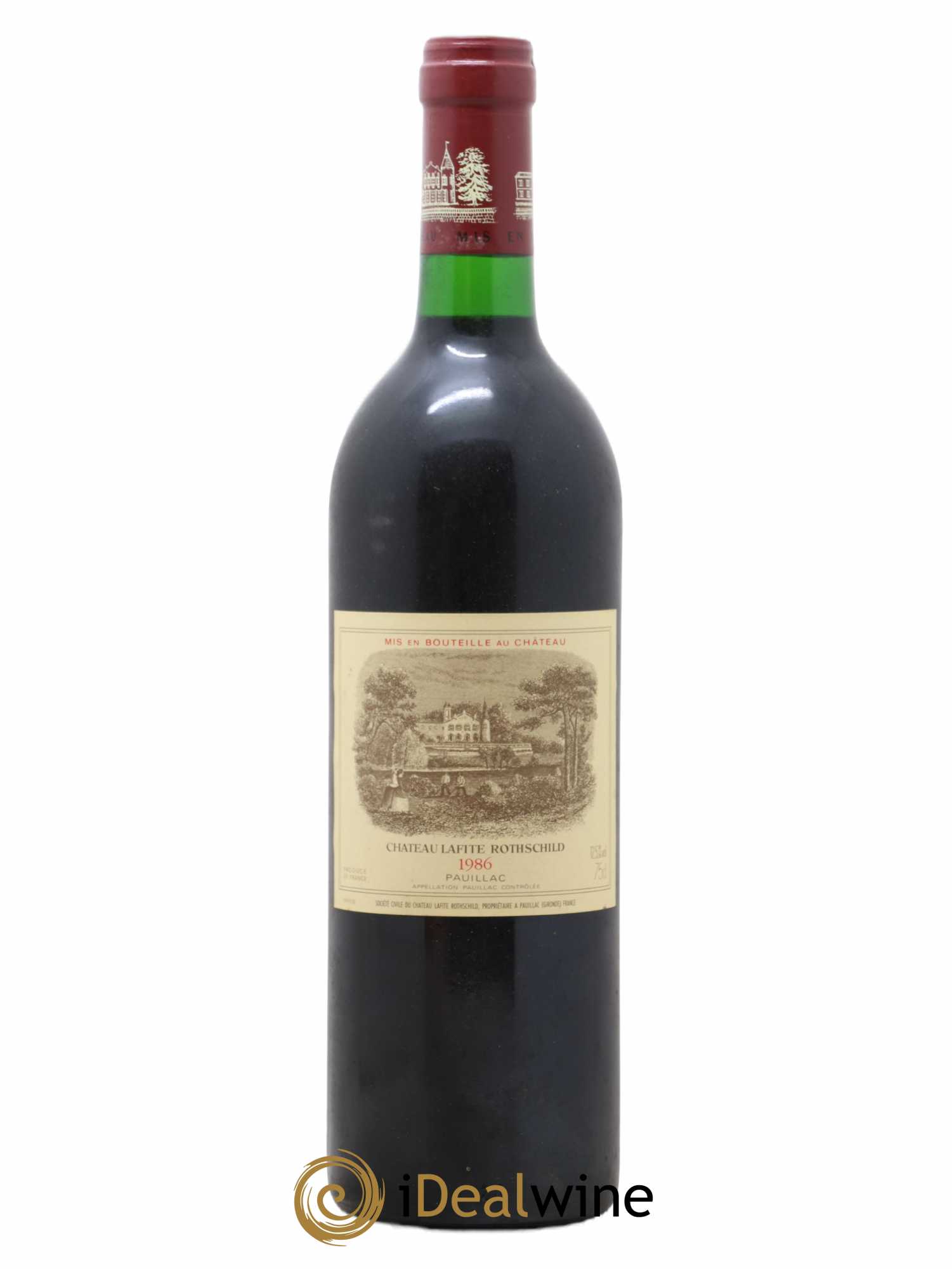 Château Lafite Rothschild 1er Grand Cru Classé 1986 - Lot de 1 bouteille - 0