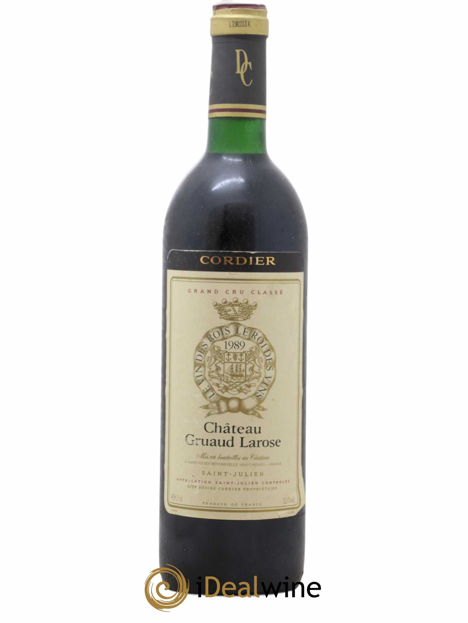 Château Gruaud Larose 2ème Grand Cru Classé 1989 - Lot de 1 bouteille - 0