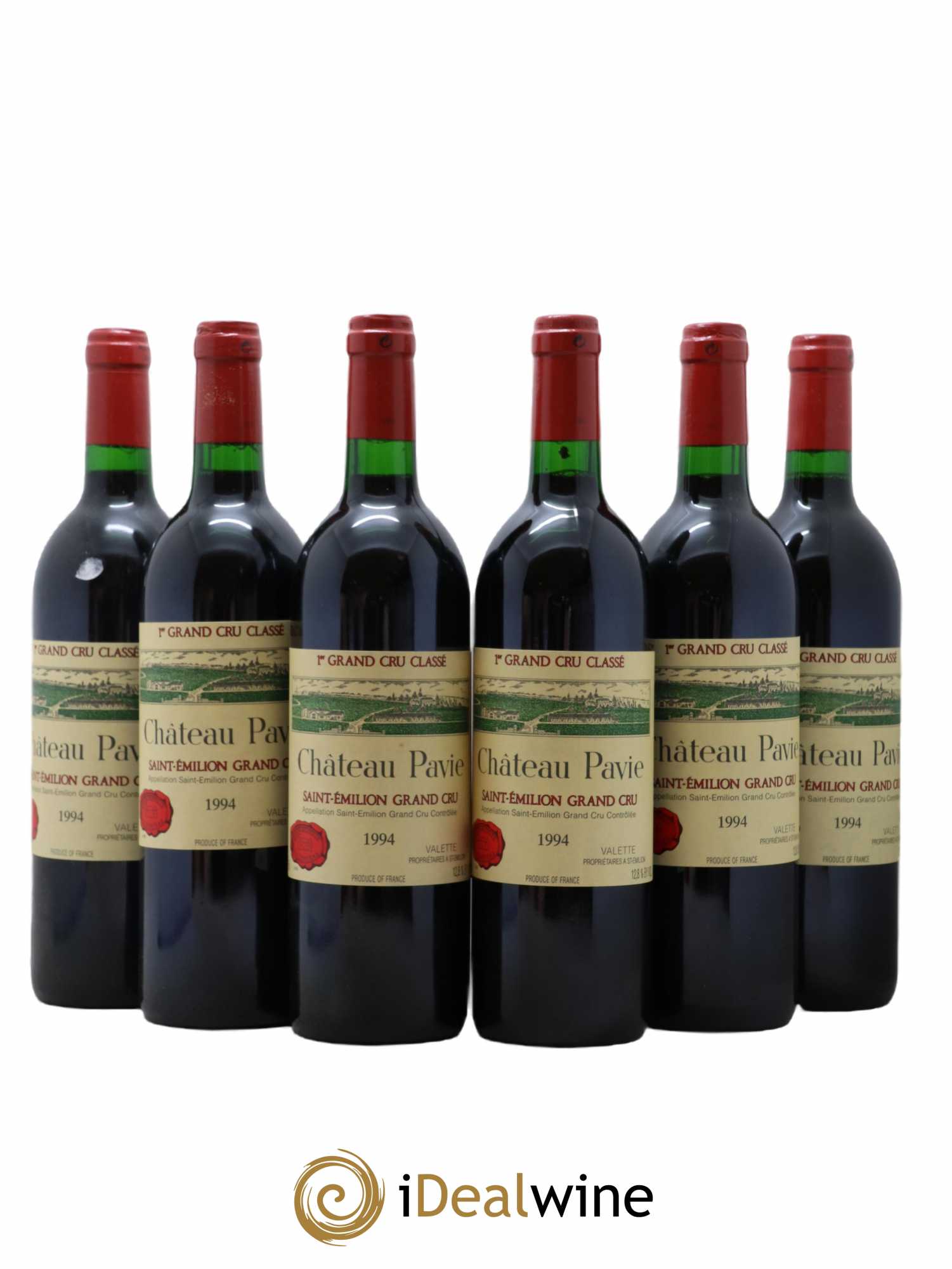 Château Pavie 1er Grand Cru Classé A 1994 - Lot de 6 bouteilles - 0
