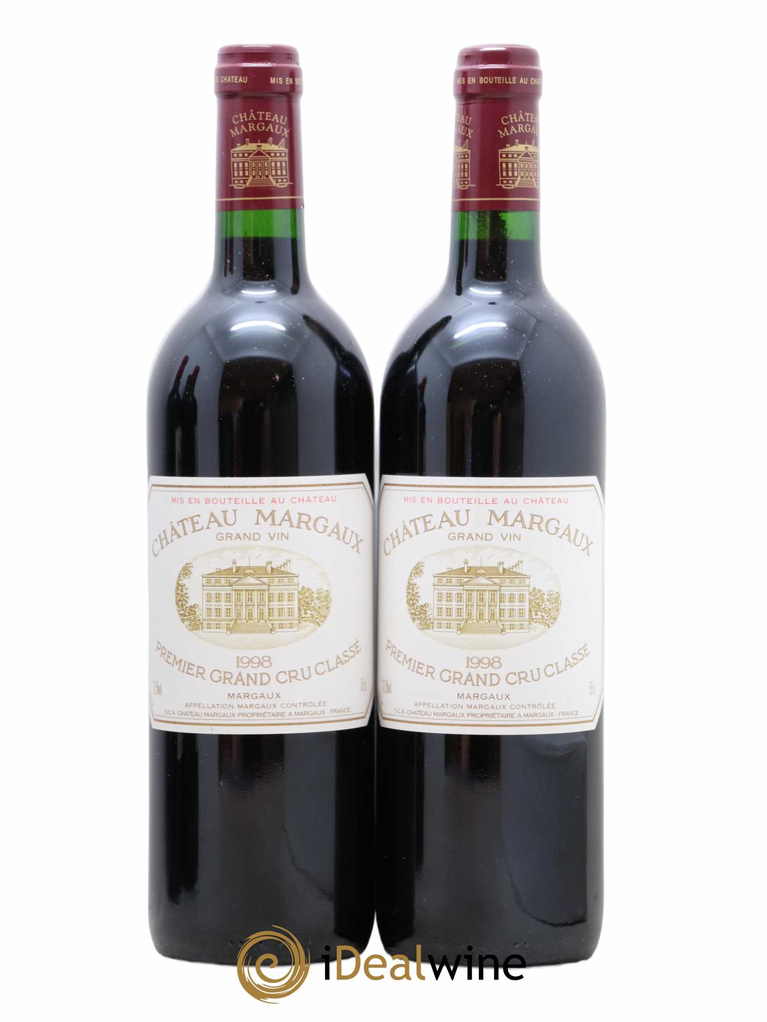 Caisse Duclot 2 Petrus, 2 Lafite Rothschild, 2 Latour, 2 Mouton Rothschild, 2 Margaux, 2 Cheval Blanc 1998 - Posten von 1 Flasche - 6