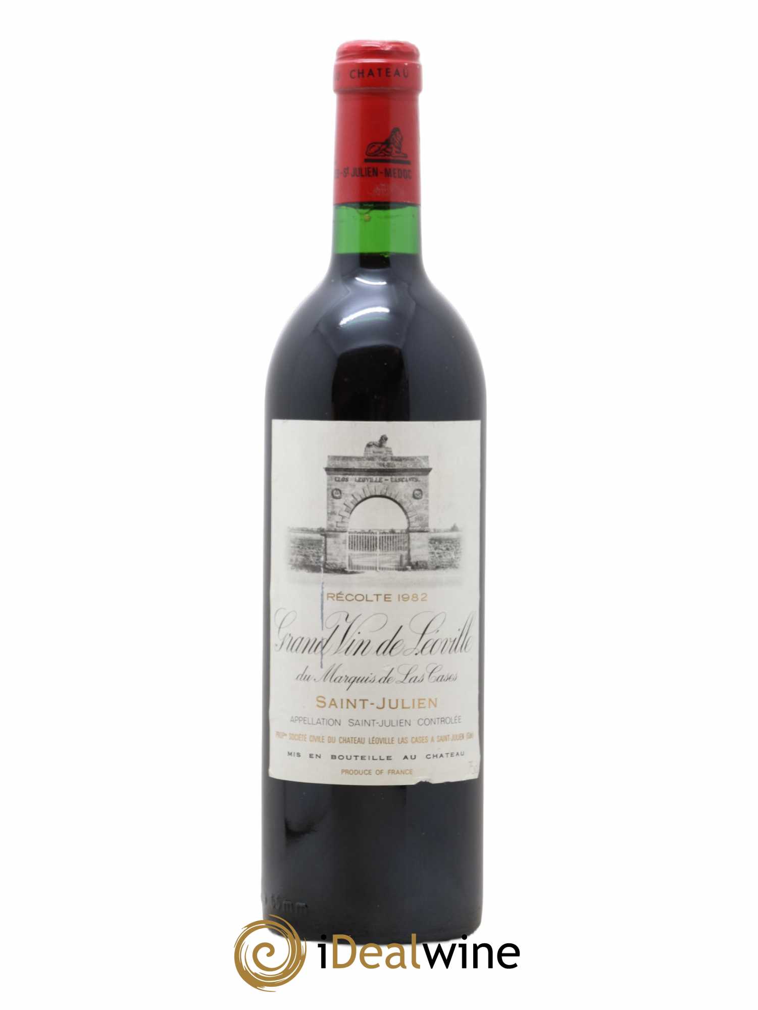 Château Léoville Las Cases 2ème Grand Cru Classé 1982 - Lot de 1 bouteille - 0