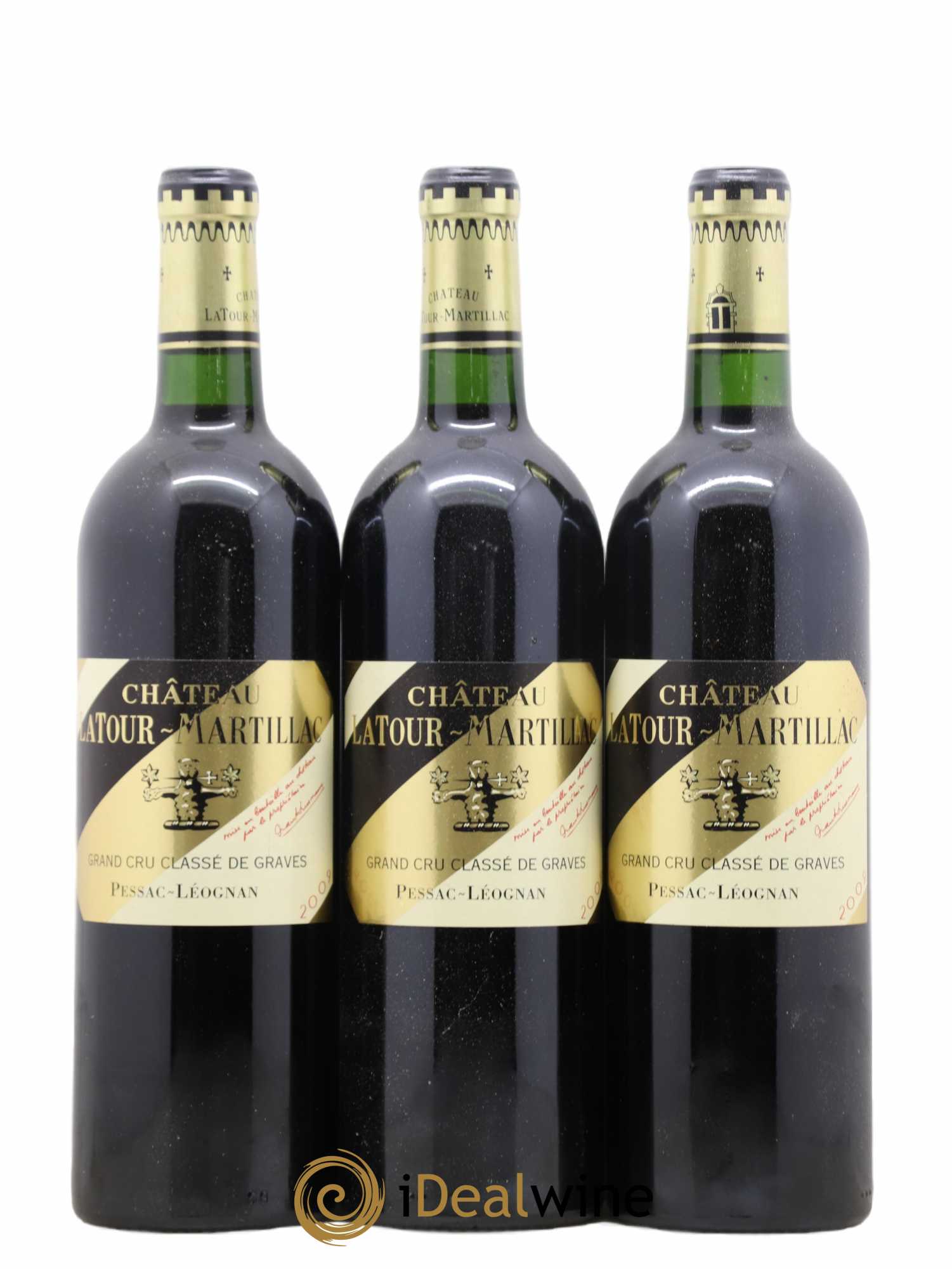Château Latour-Martillac Cru Classé de Graves 2009 - Lot de 12 bouteilles - 1