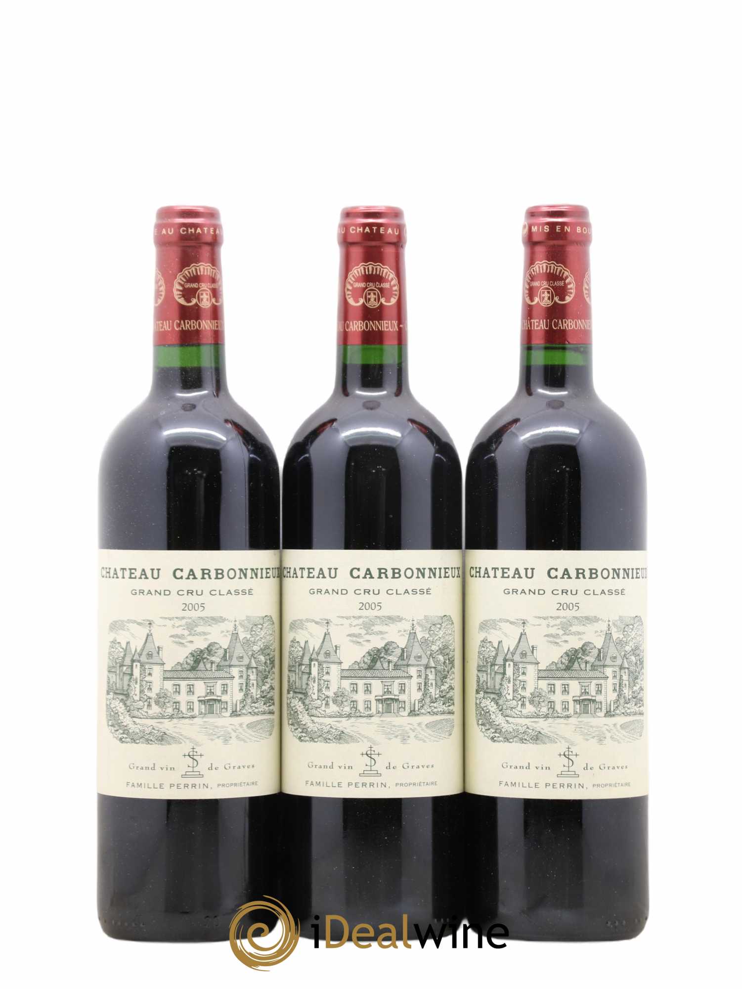 Château Carbonnieux Cru Classé de Graves 2005 - Lot of 12 bottles - 4