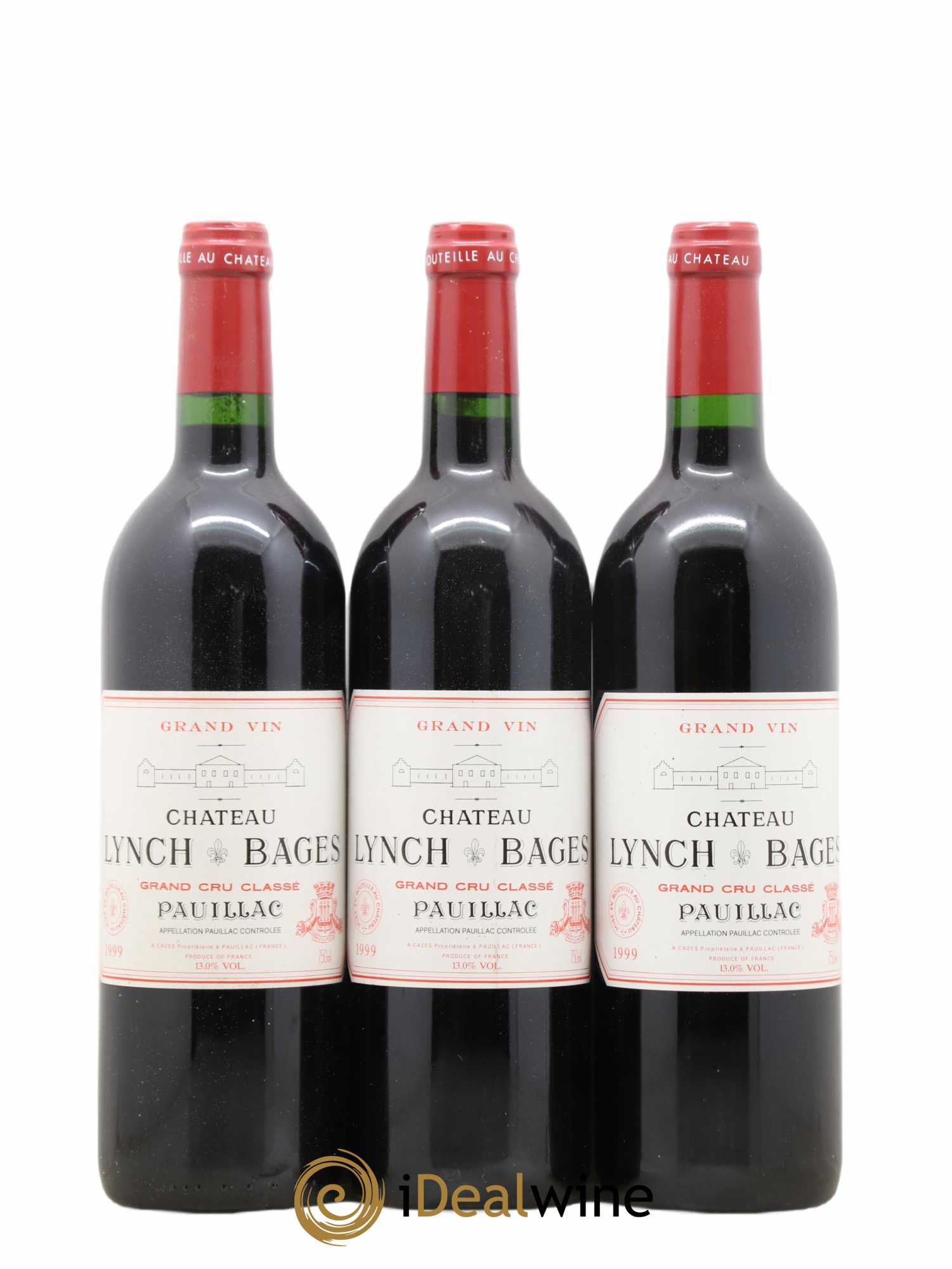 Château Lynch Bages 5ème Grand Cru Classé 1999 - Lot of 6 bottles - 2