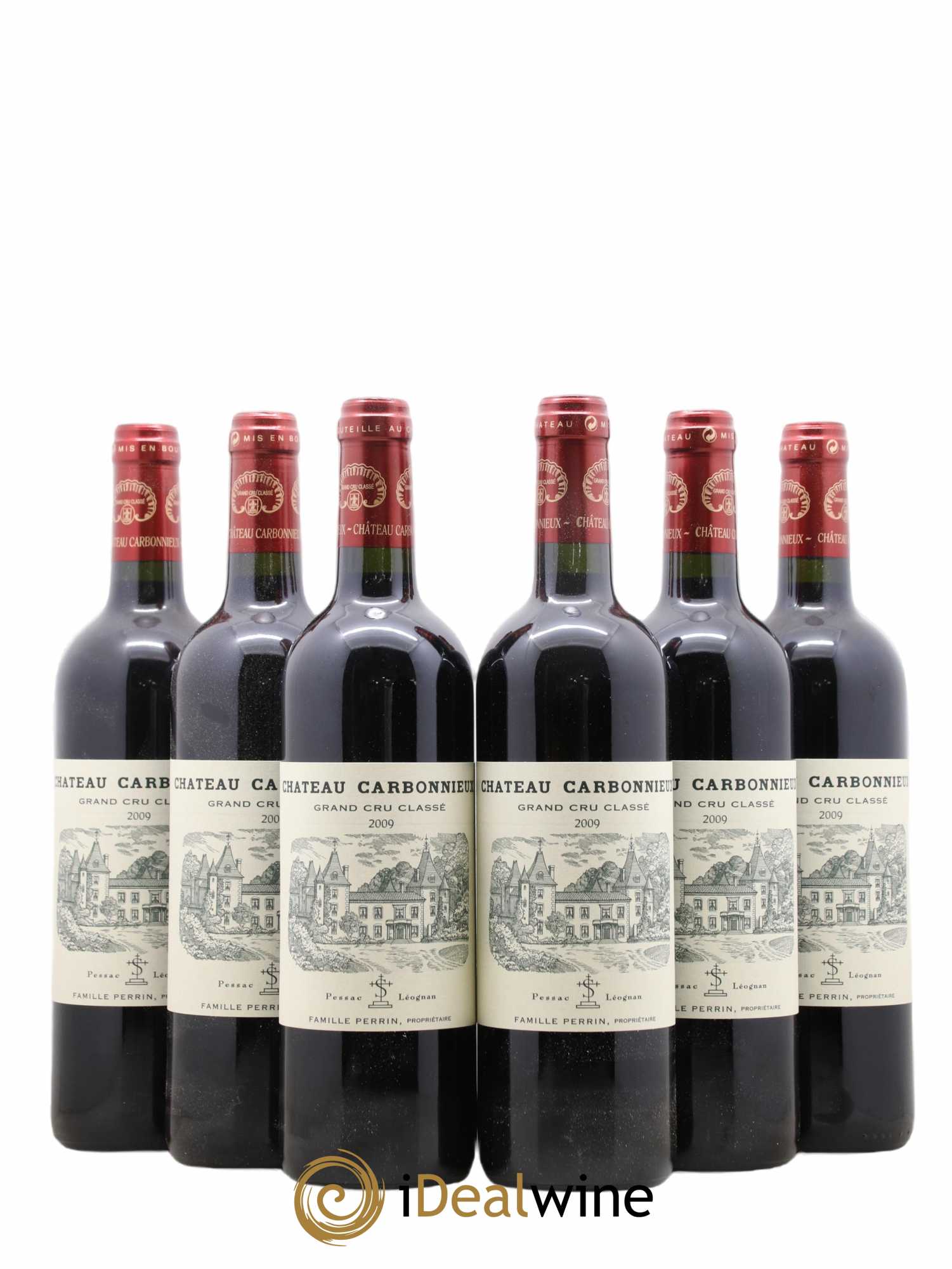 Château Carbonnieux Cru Classé de Graves 2009 - Lot de 6 bouteilles - 0