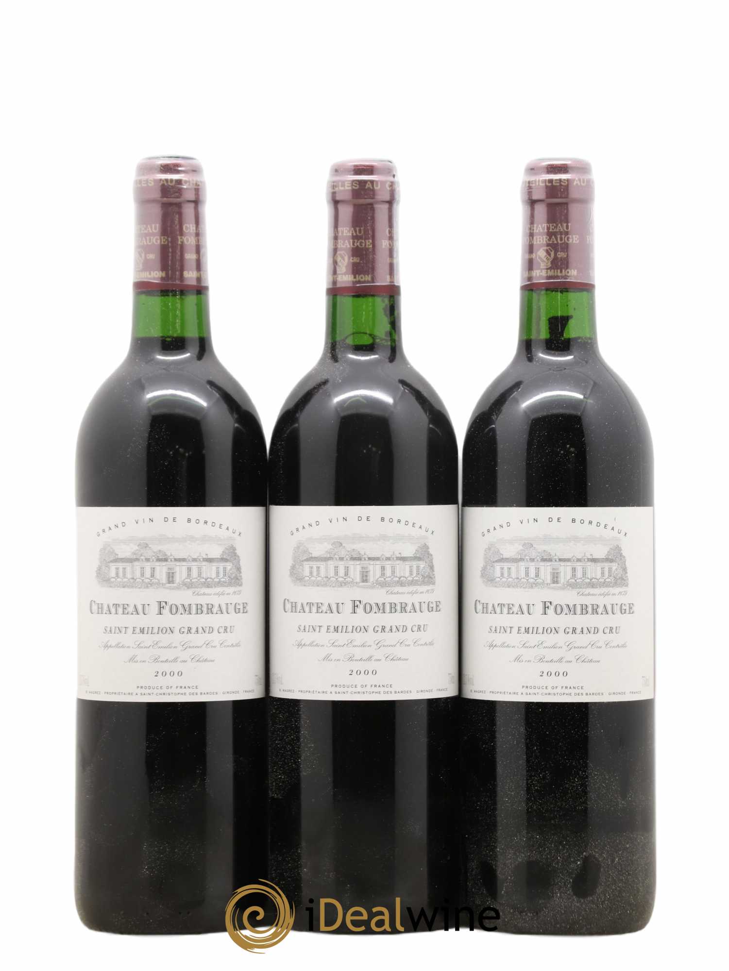 Château Fombrauge Grand Cru Classé 2000 - Lot de 6 bouteilles - 2