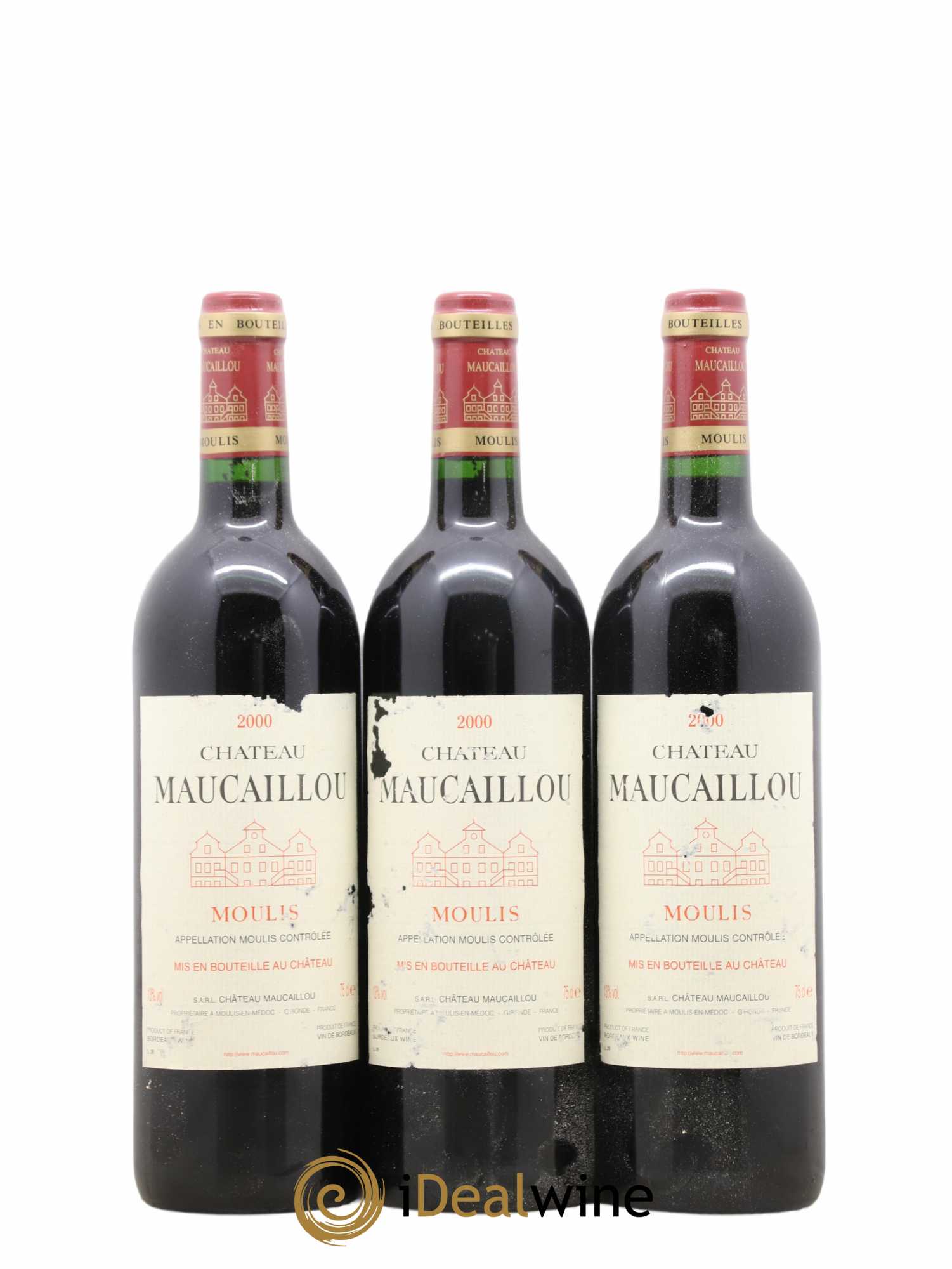 Château Maucaillou 2000 - Lot de 6 bouteilles - 2