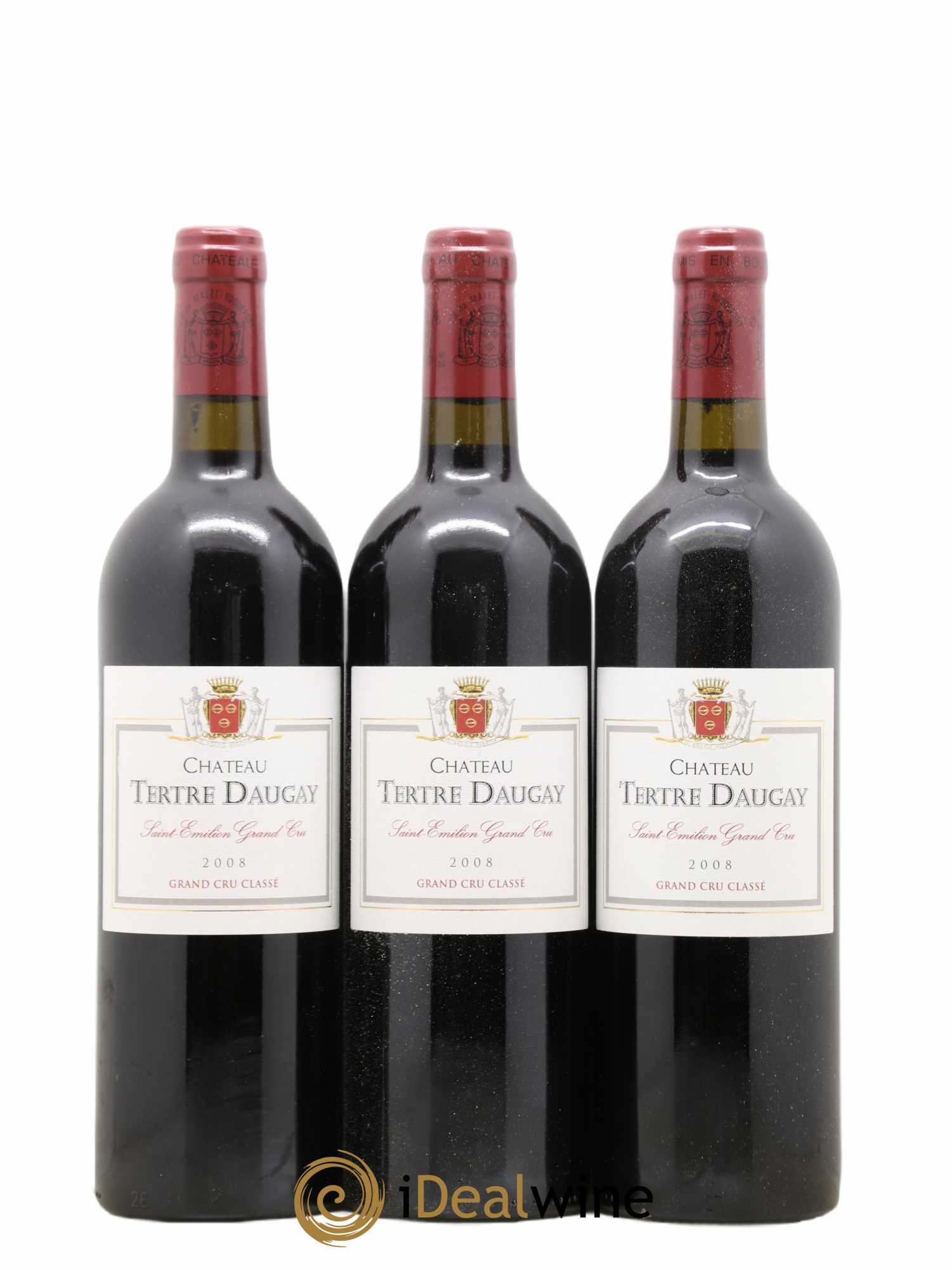 Château Tertre Daugay Grand Cru Classé 2008 - Lot de 12 bouteilles - 1