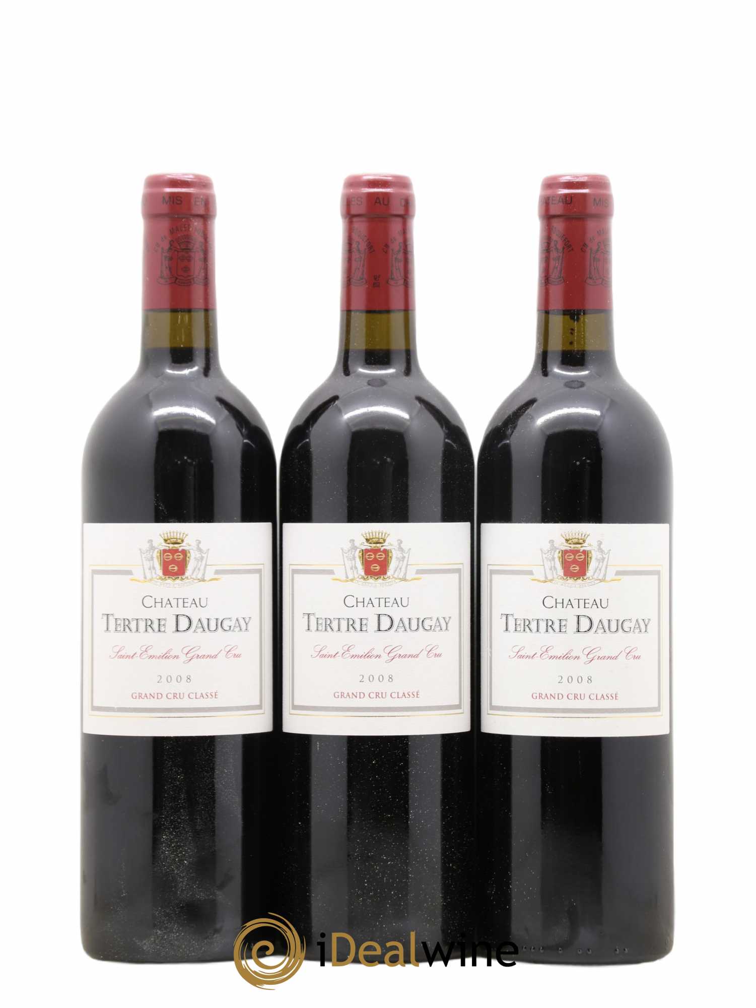 Château Tertre Daugay Grand Cru Classé 2008 - Lot de 12 bouteilles - 2
