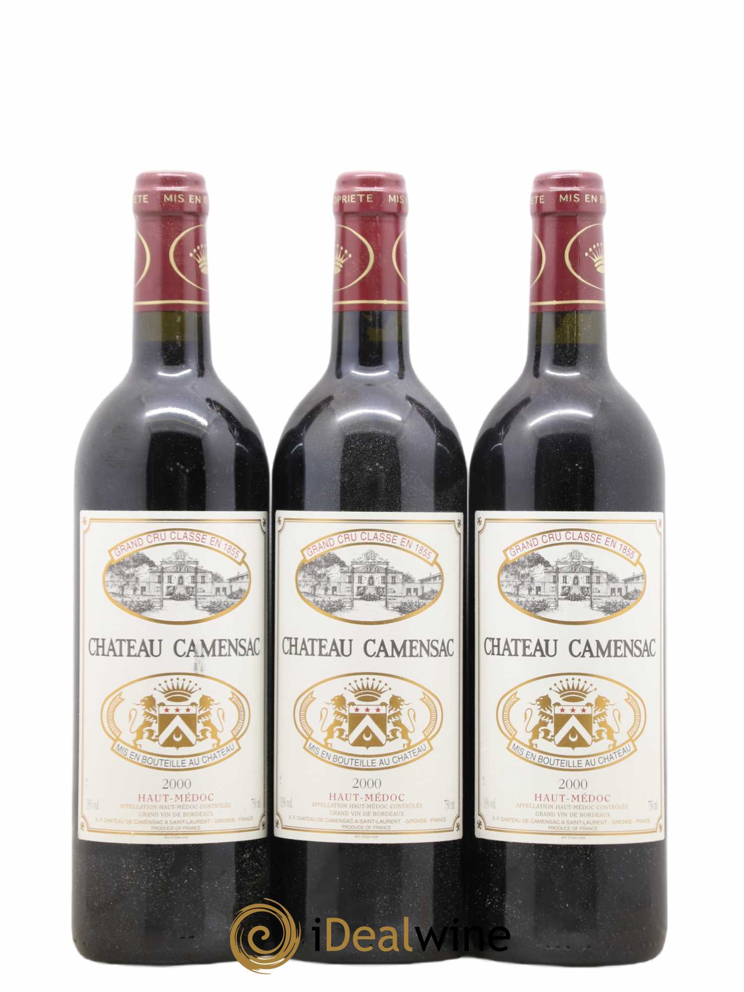 Château Camensac 5ème Grand Cru Classé 2000 - Lot de 12 bouteilles - 4