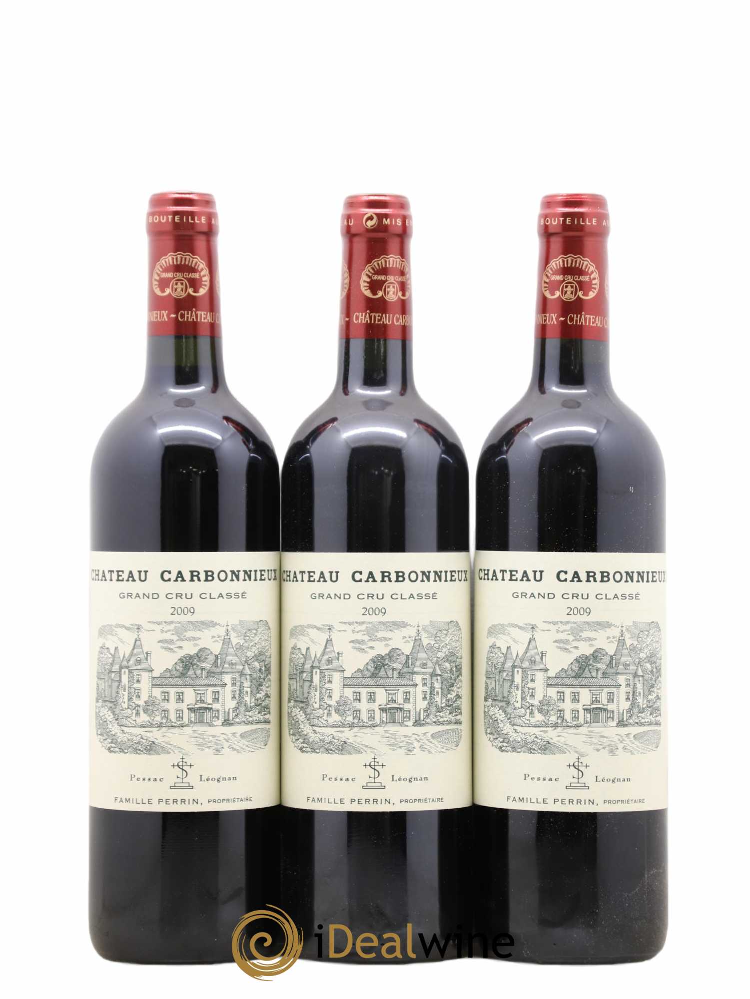 Château Carbonnieux Cru Classé de Graves 2009 - Lot de 6 bouteilles - 1