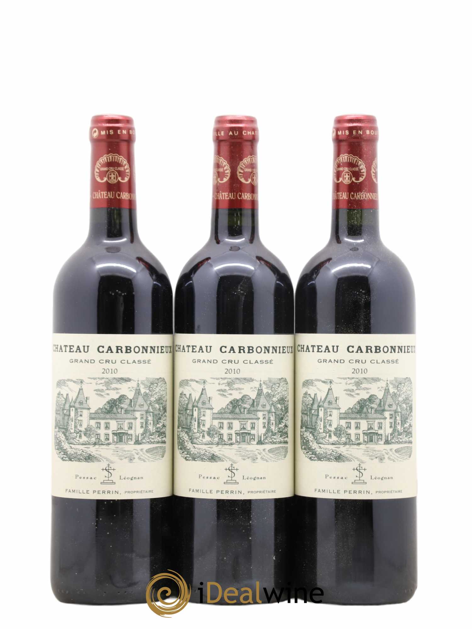 Château Carbonnieux Cru Classé de Graves 2010 - Lot de 6 bouteilles - 2